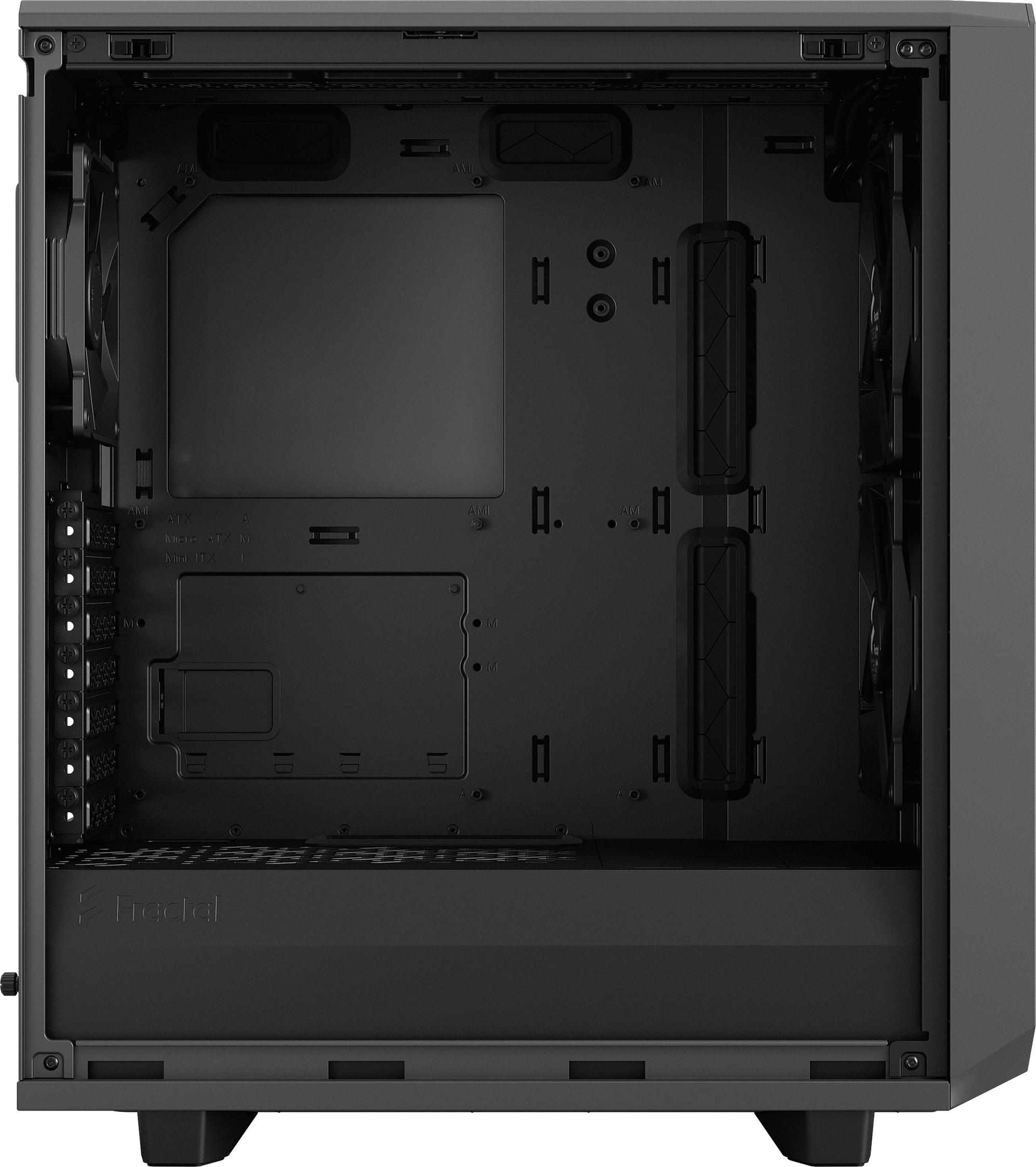 Fractal Design Meshify 2 Compact ATX-kotelo,  harmaa