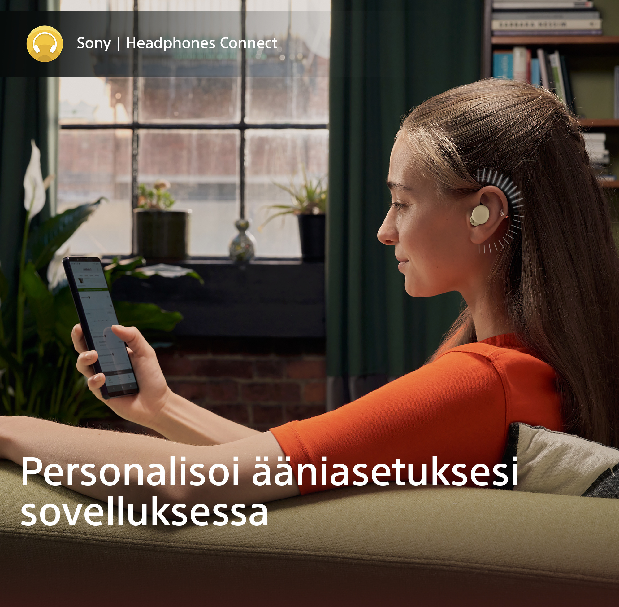 Sony LinkBuds S -langattomat vastamelunappikuulokkeet, ecru