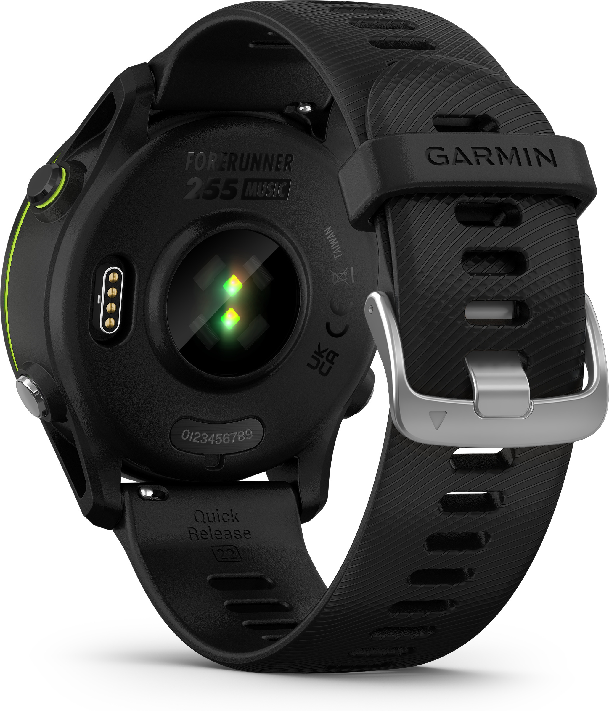 Garmin Forerunner 255 Music -urheilukello, musta