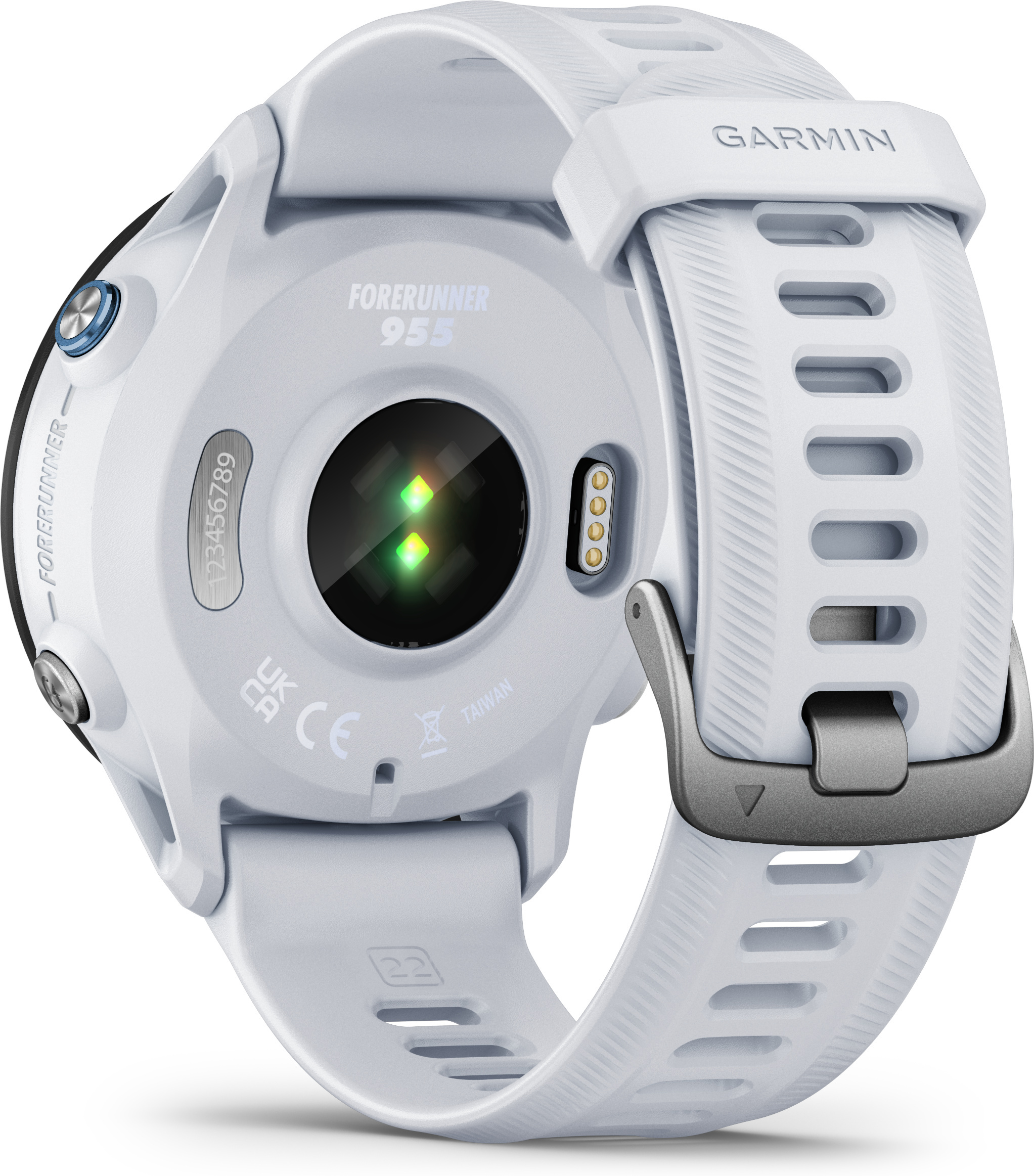 Garmin Forerunner 955 -urheilukello, vaaleanharmaa