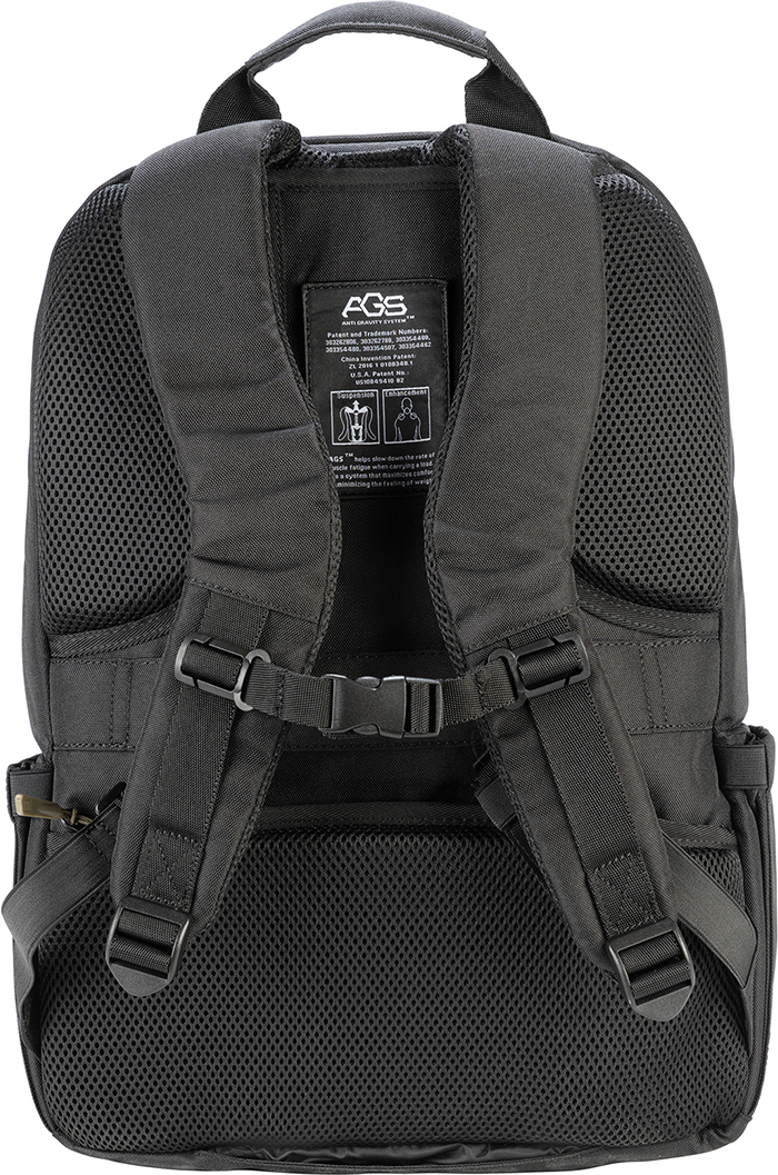 Tucano Bizip AGS -tietokonereppu 17" kannettavalle tietokoneelle, musta