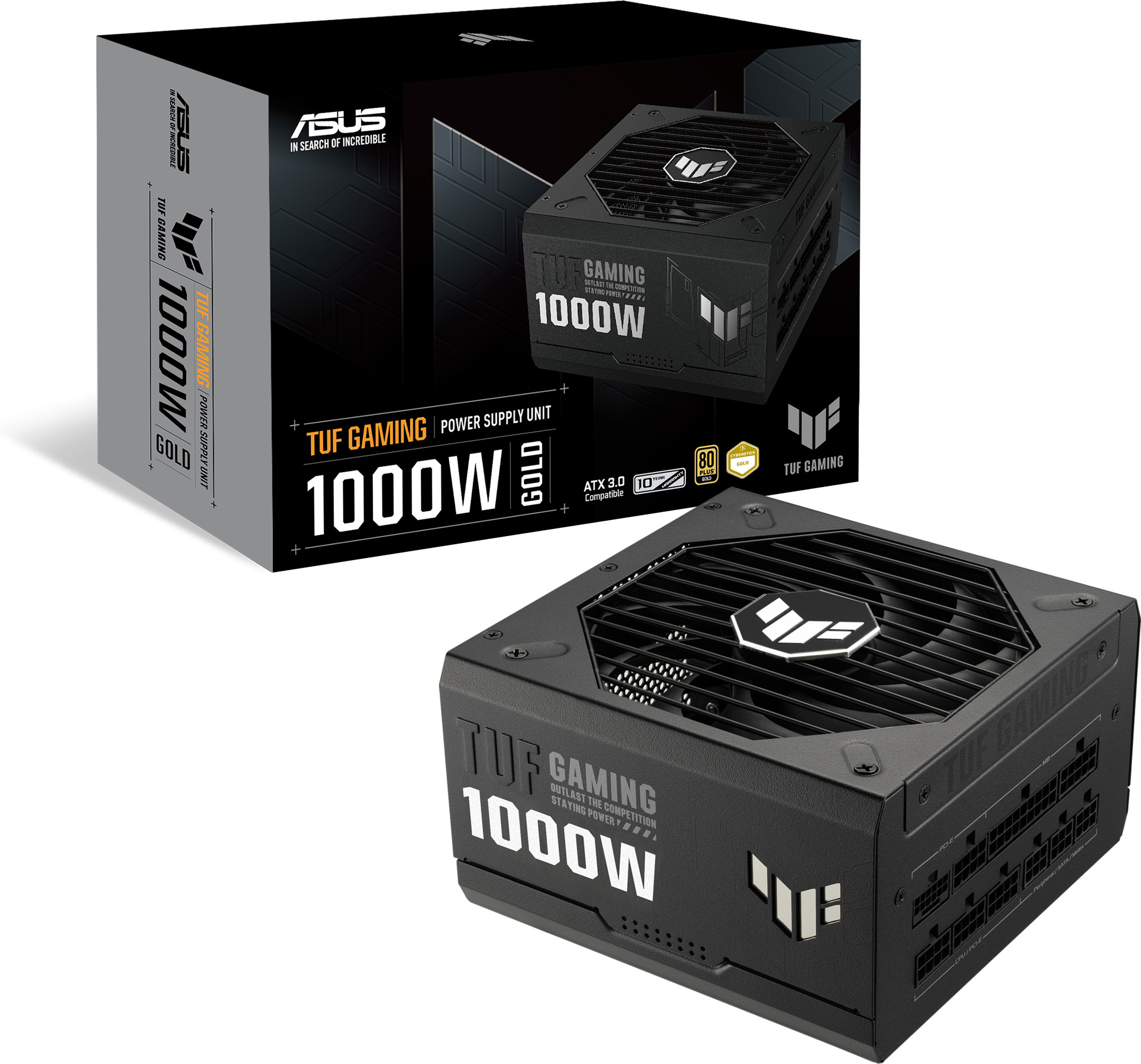 Asus TUF Gaming 1000W ATX -virtalähde, 1000 W