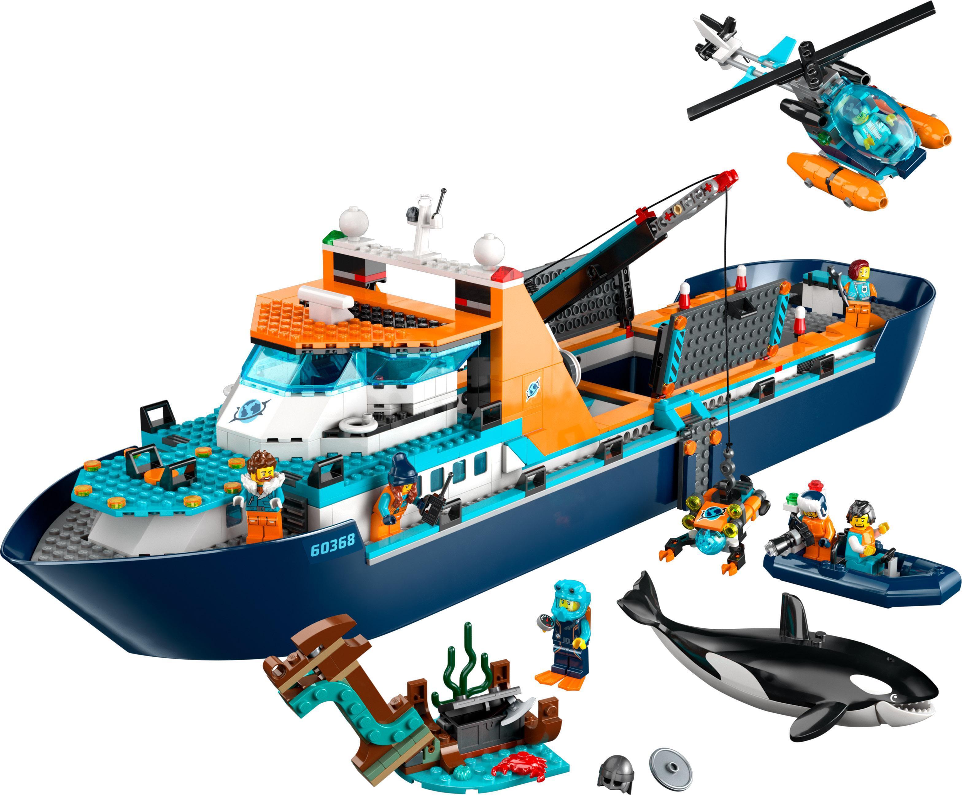 LEGO City Exploration 60368 - Arktinen tutkimusretkialus