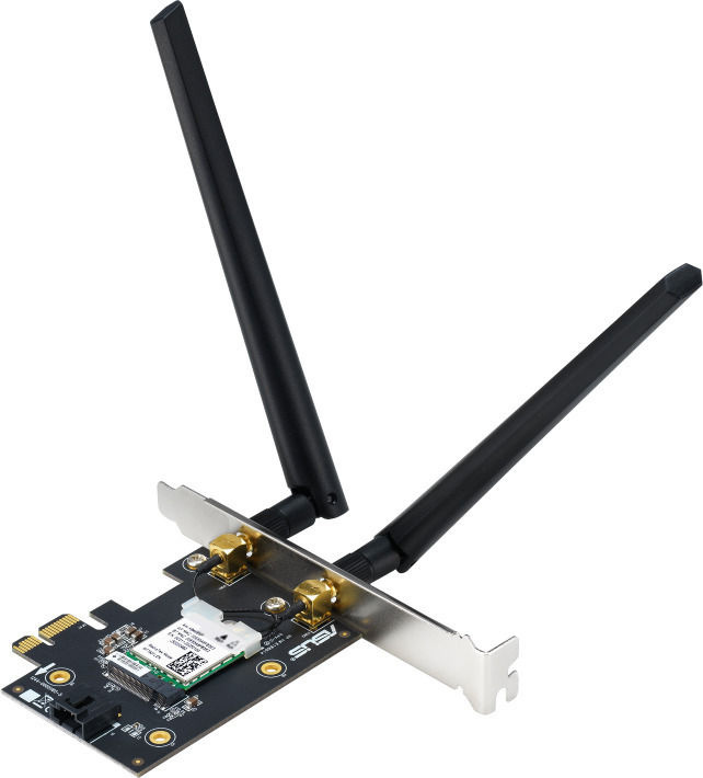 Asus PCE-AXE5400 PCI-E-WiFi 6-adapteri ja Bluetooth 5.2 -sovitin