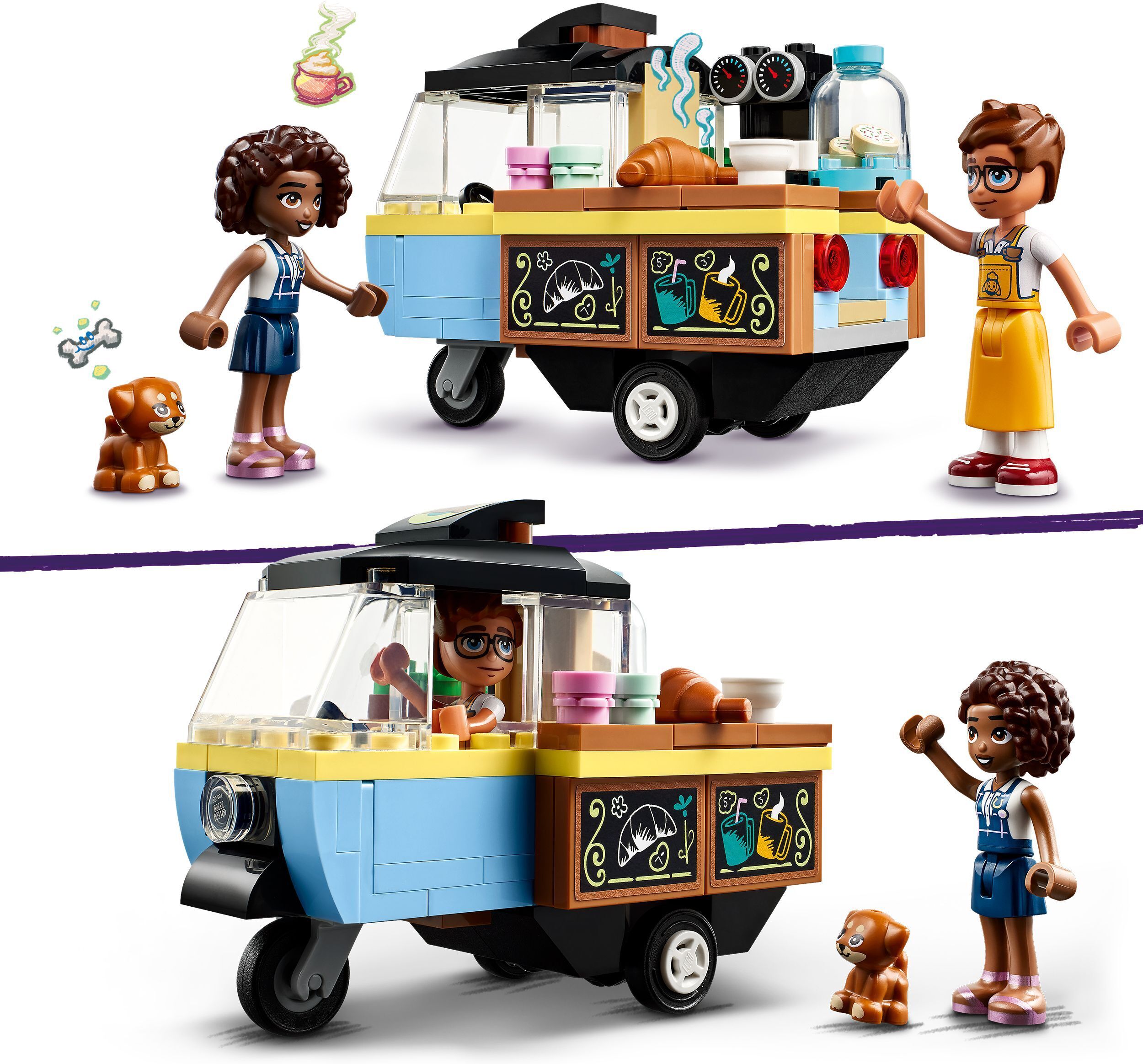 LEGO Friends 42606  - Kolmipyöräinen leipomokärry