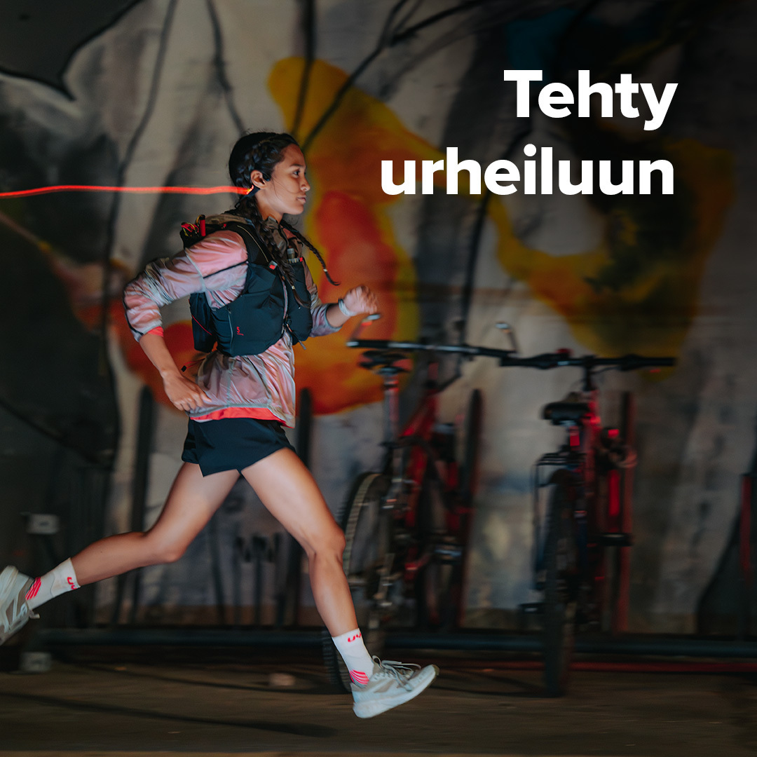 Suunto Wing -open ear-urheilukuulokkeet, musta