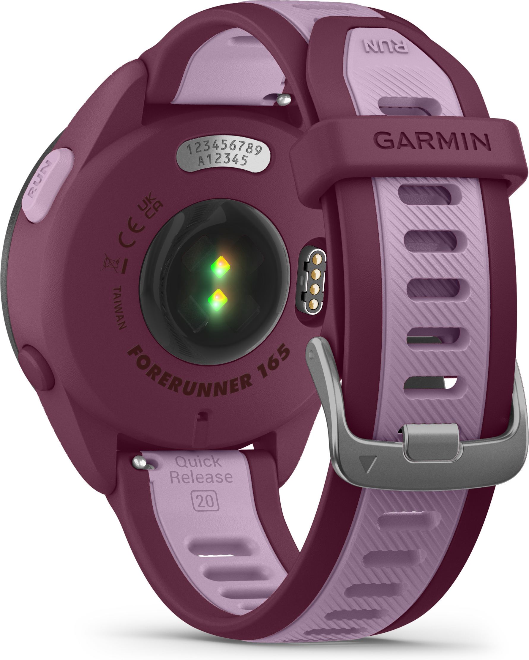 Garmin Forerunner 165 Music -juoksukello, lila