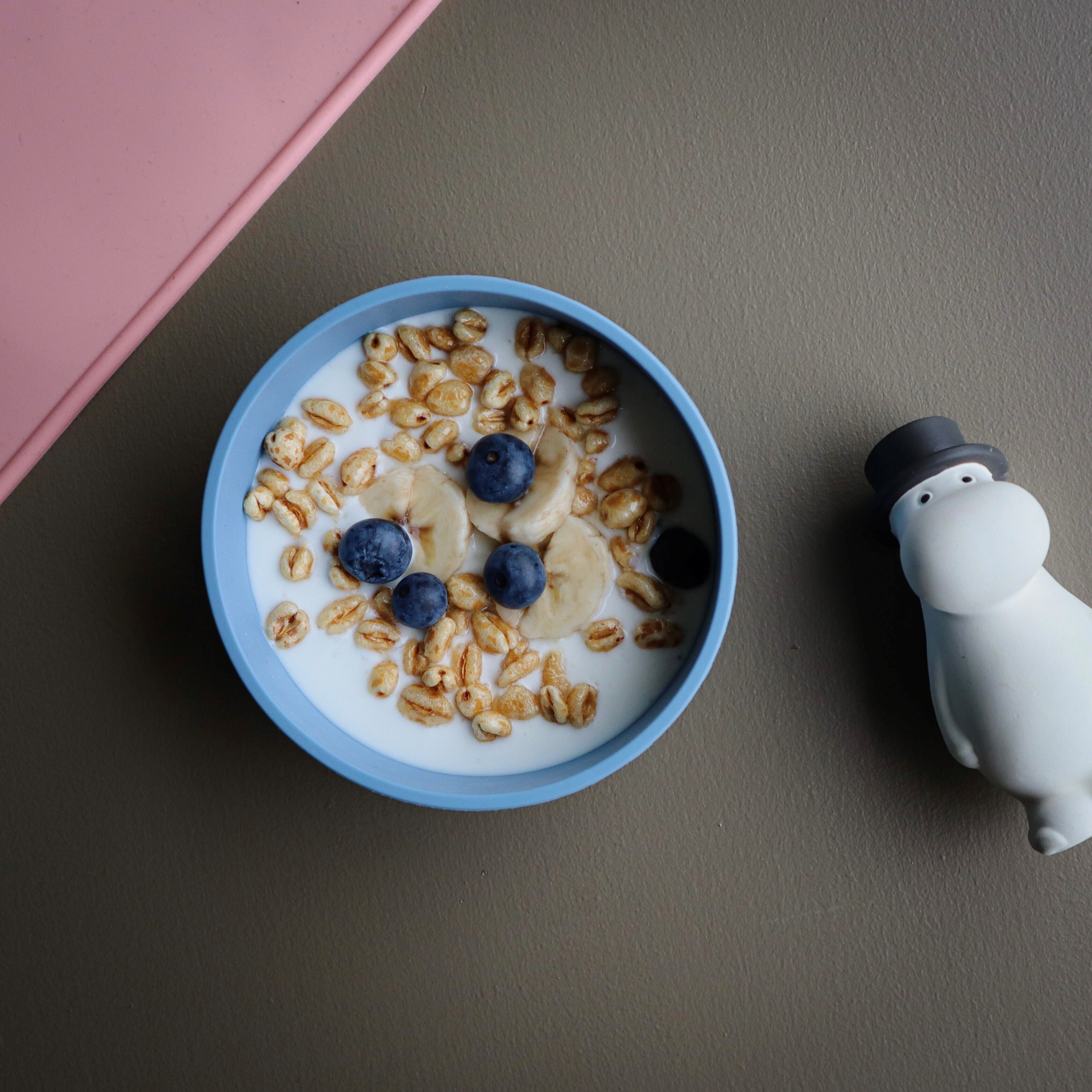 Muumi Silicone -kulho, blueberry blue