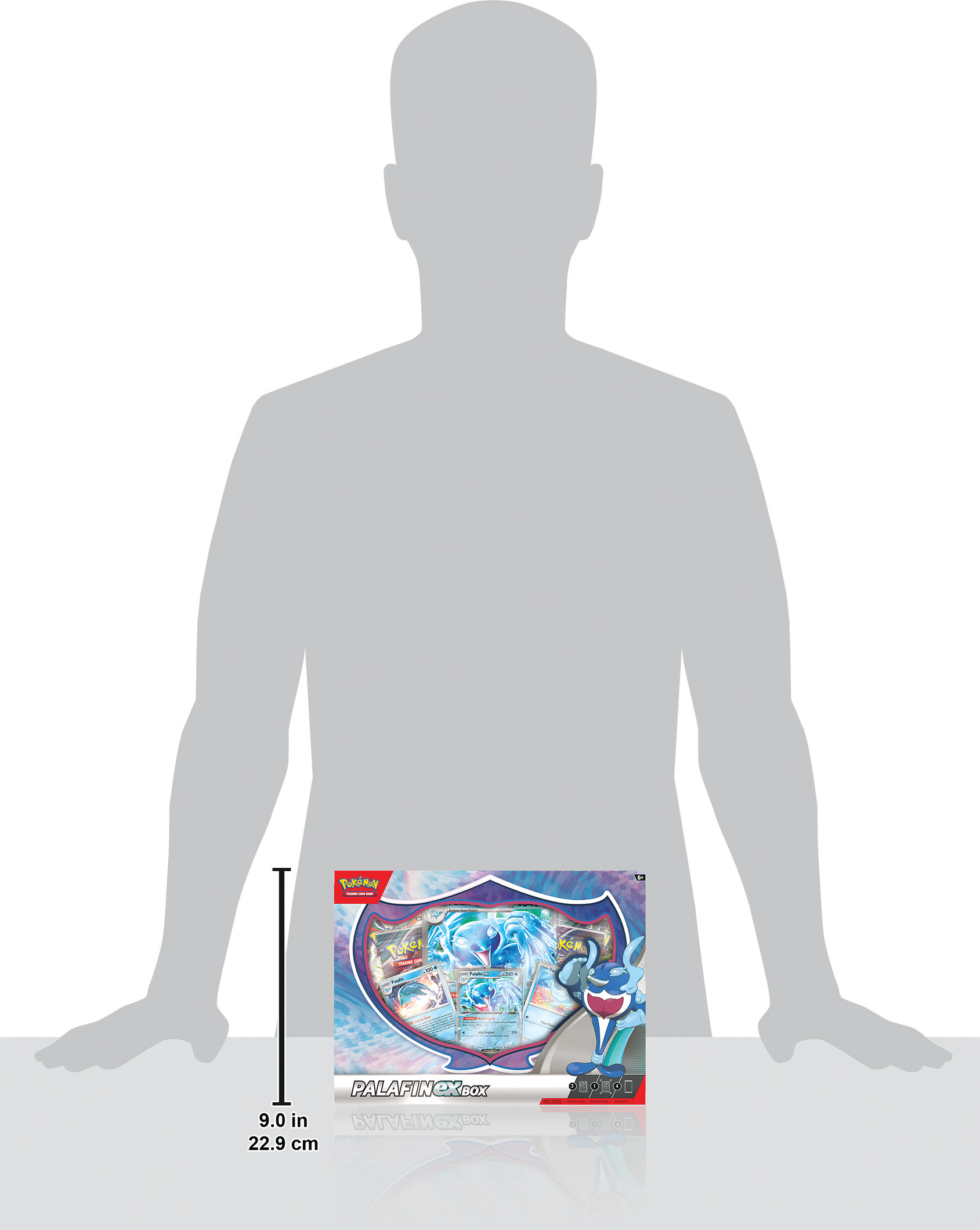 Pokemon TCG: Palafin EX Box -keräilykorttisetti