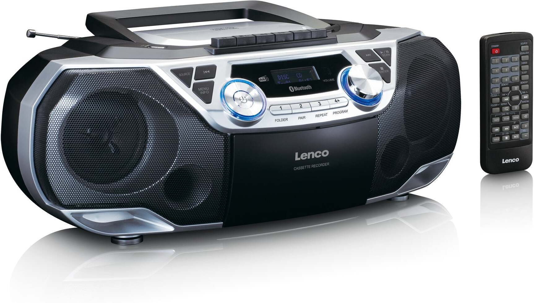 Lenco SCD-720 BoomBlaster, hopea