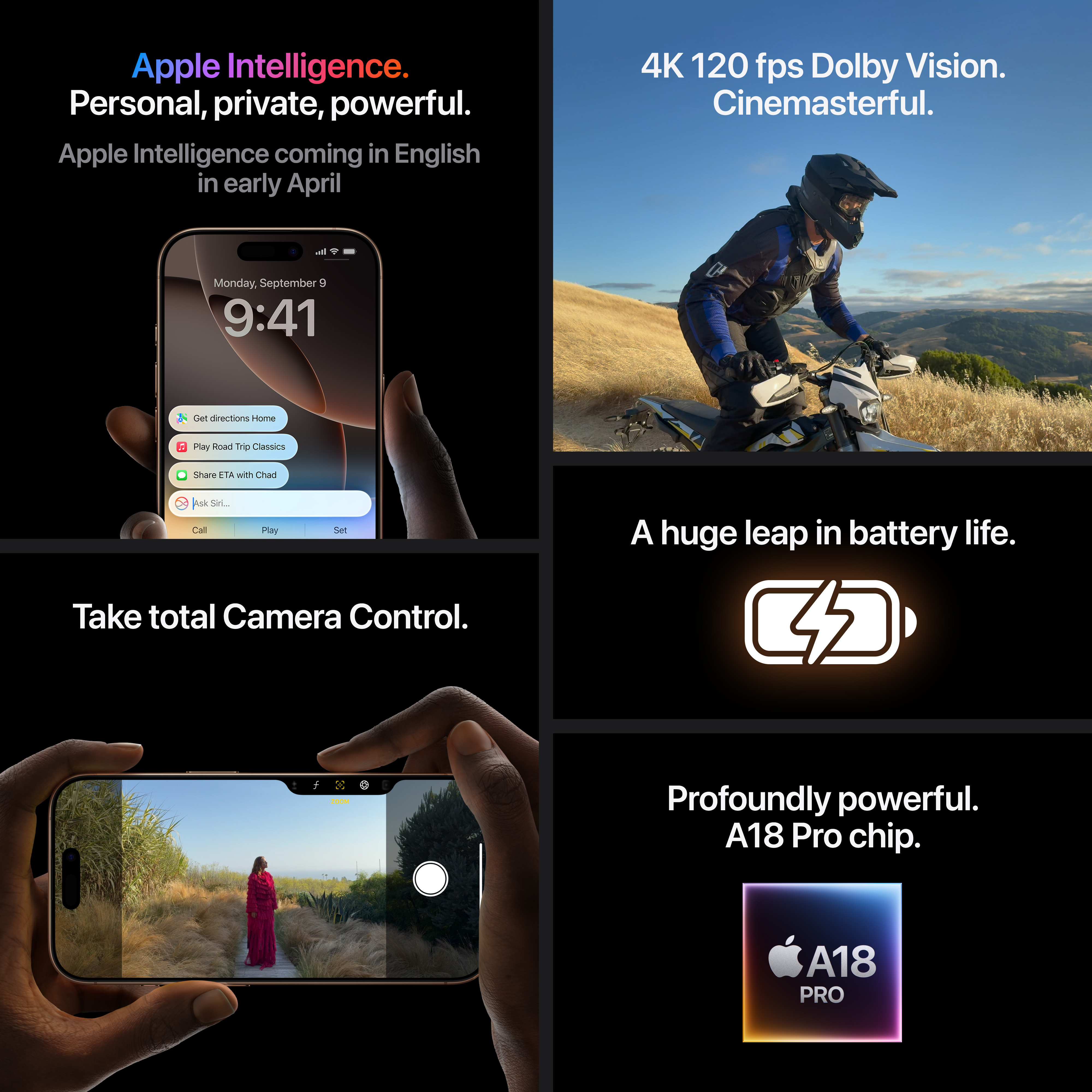 Apple iPhone 16 Pro Max 1 Tt -puhelin, arotitaani (MYX63)