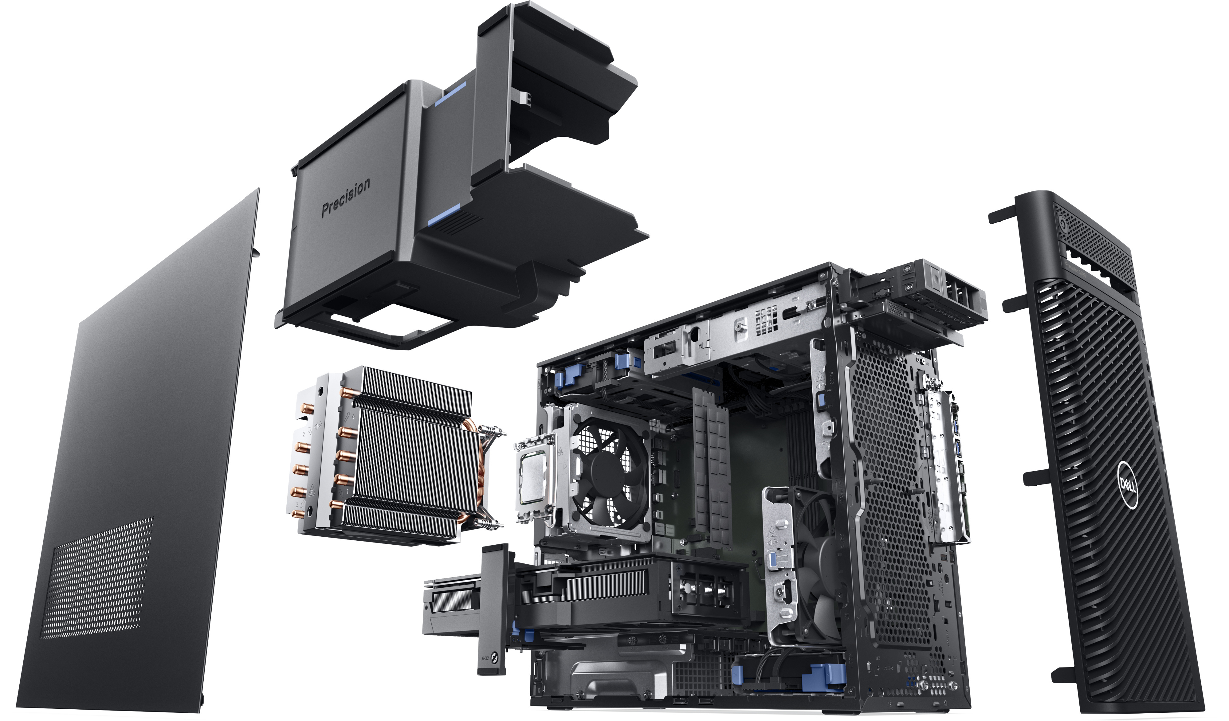 Dell Precision 3680 Tower -tornitehotyöasema, Win 11 Pro (T4K9K)