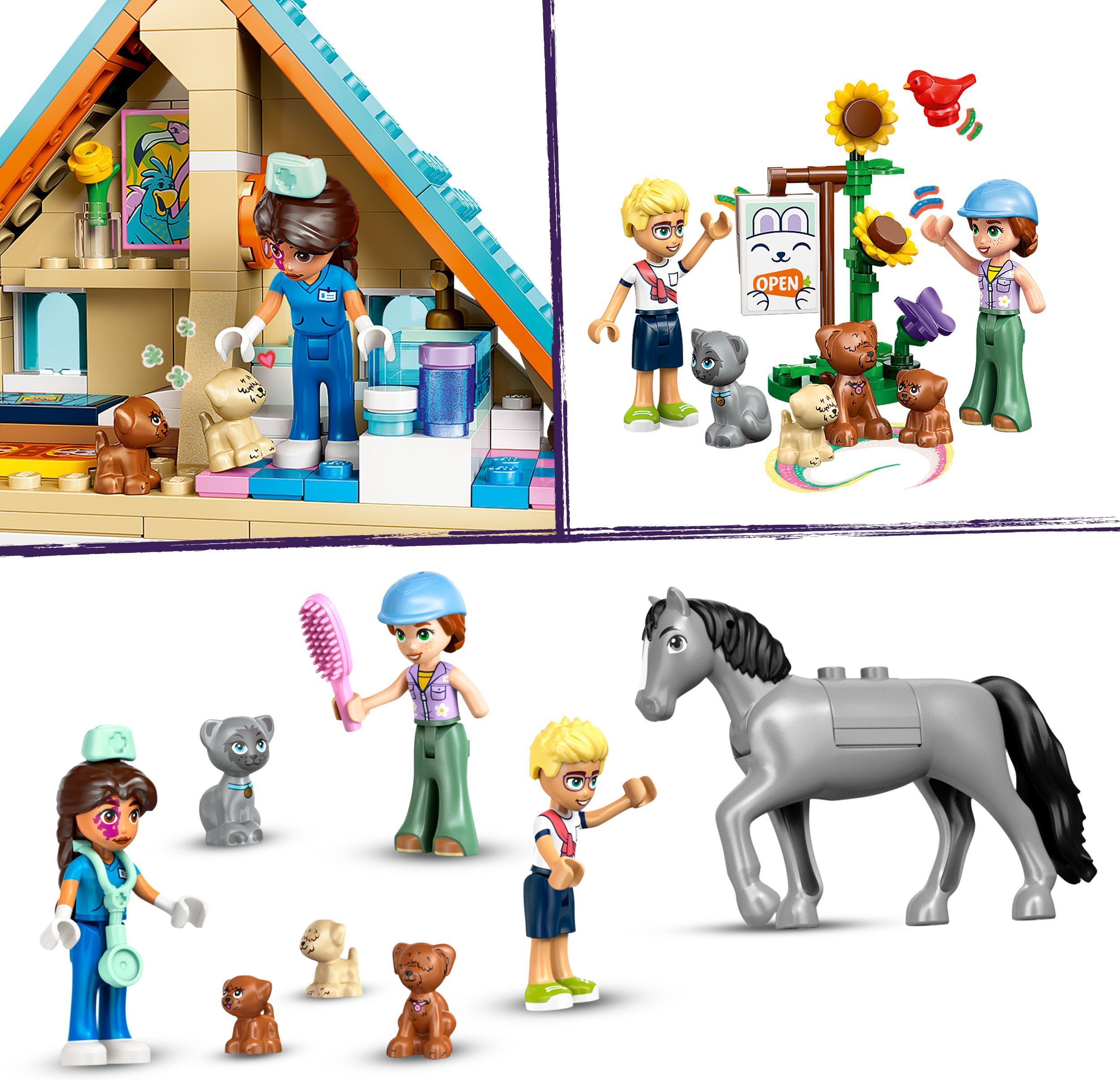 LEGO Friends 42651 – Hevos‑ ja lemmikkisairaala