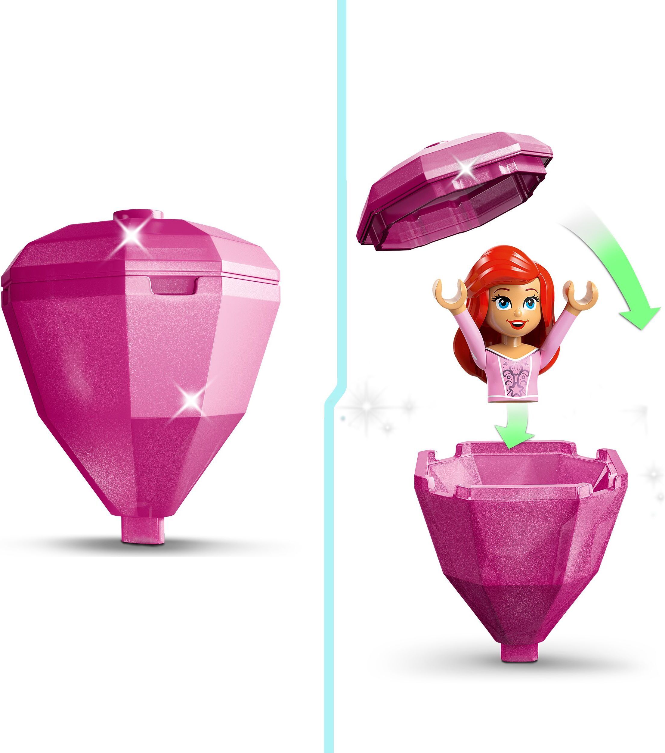 LEGO Disney Princess 43259 – Pyörähtelevä Ariel