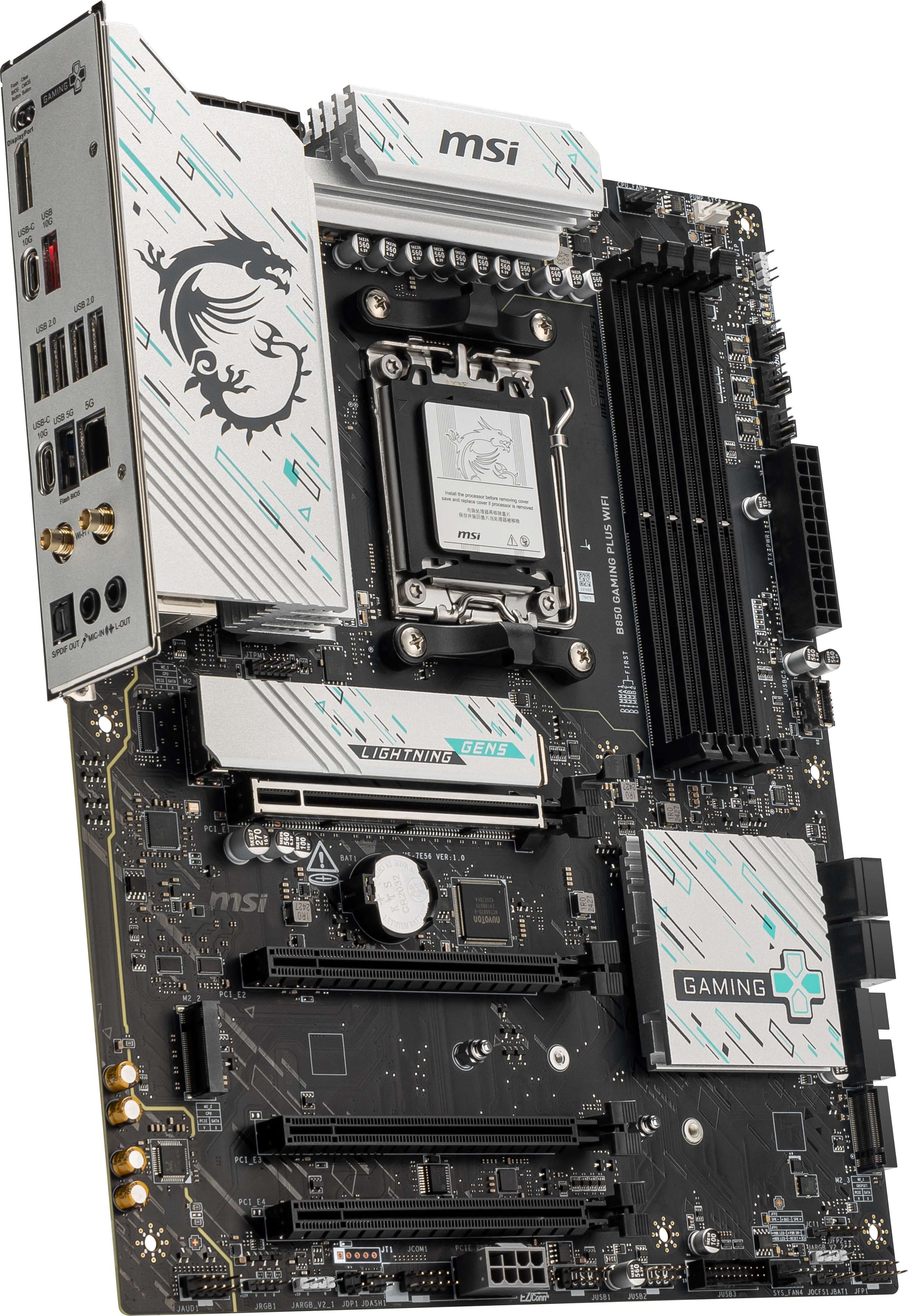 MSI B850 GAMING PLUS WIFI AM5 ATX-emolevy
