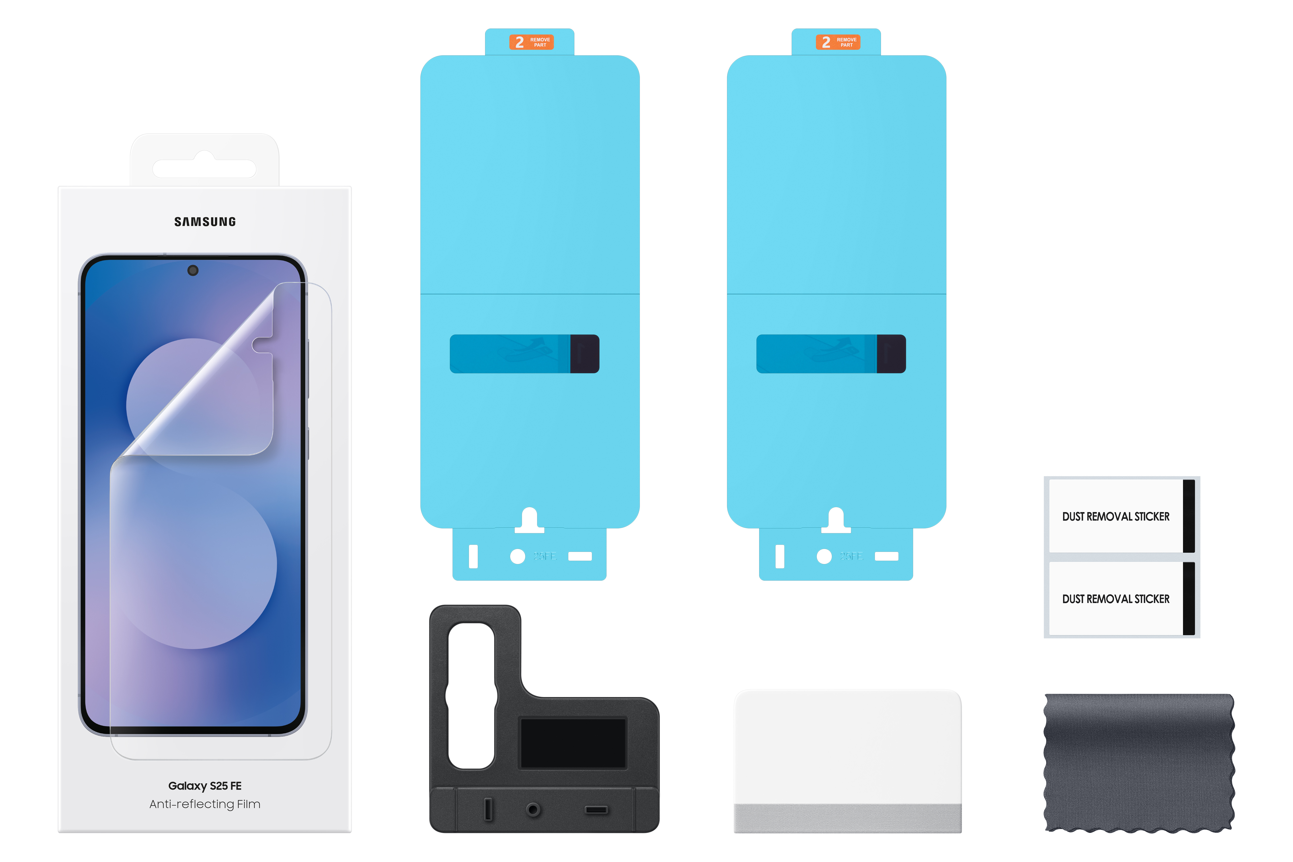 Samsung Galaxy S25 FE Rugged suojakuori, musta