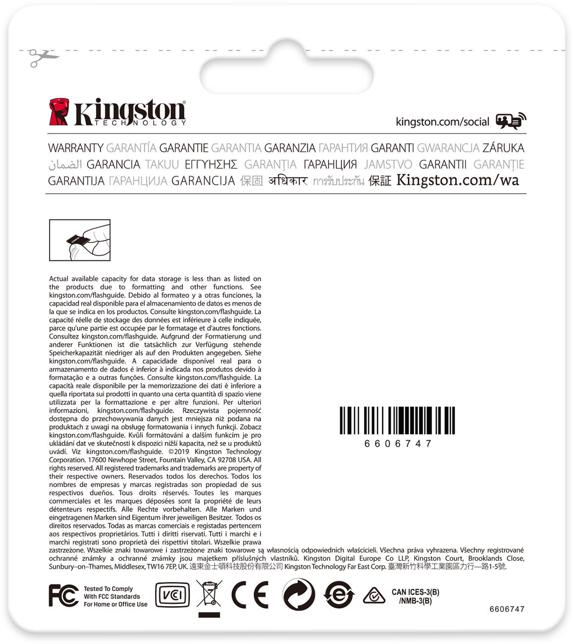 Kingston 32 Gt microSD High Endurance UHS-I Speed Class 1 (U1) -muistikortti
