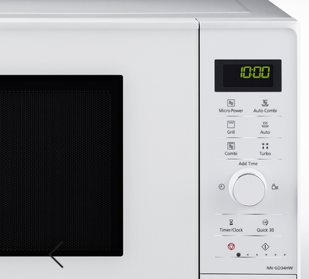 Panasonic NN-GD34HWSUG mikroaaltouuni, valkoinen