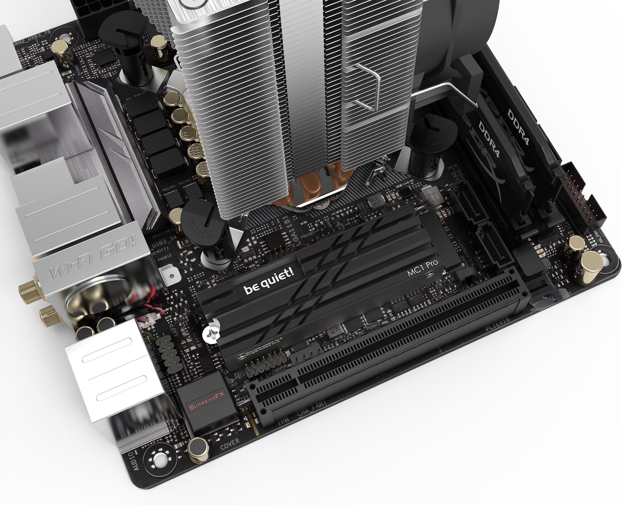 be quiet! MC1 Pro -jäähdytyssiili M.2 kortille – Verkkokauppa.com