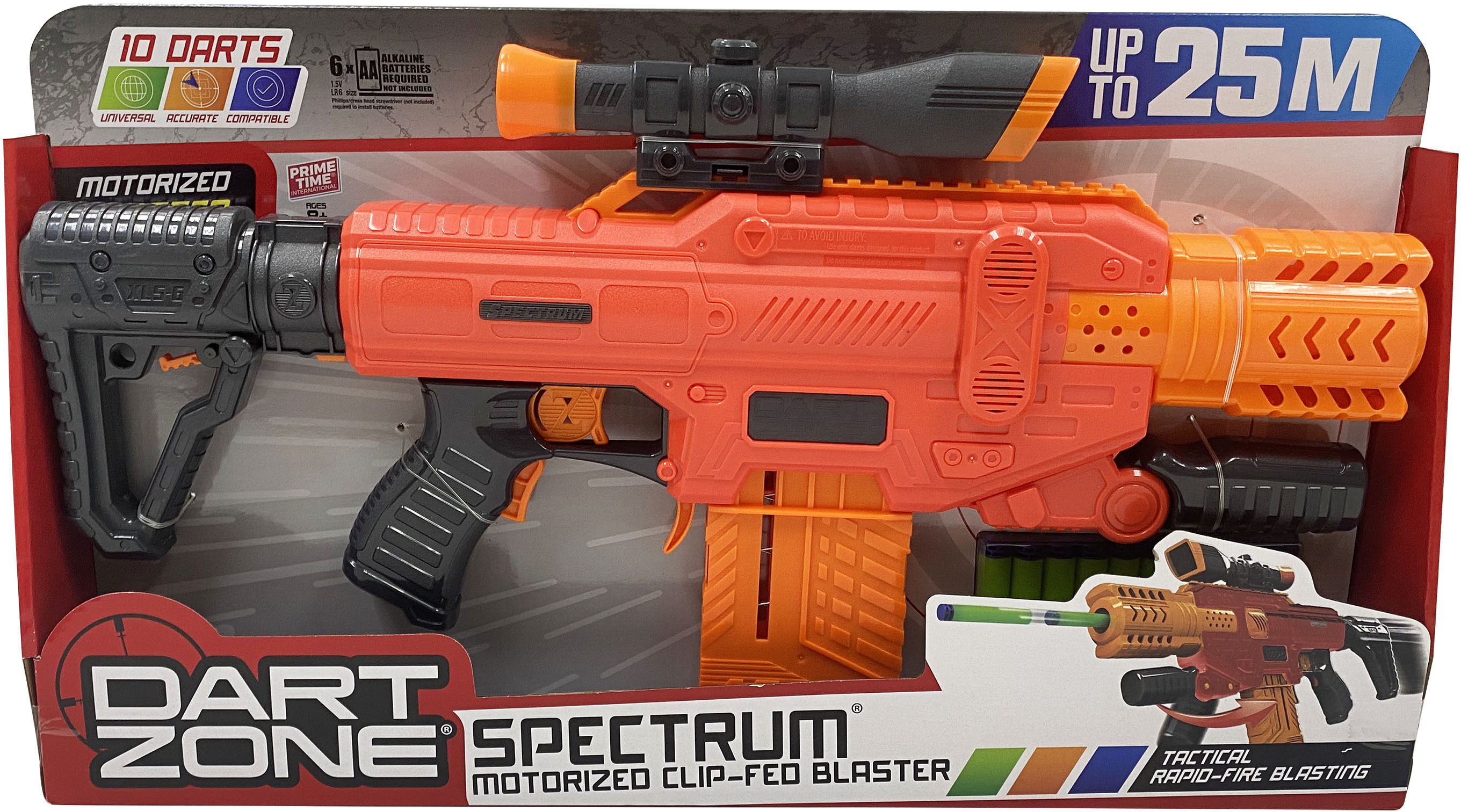 Dart Zone Spectrum Motorized vaahtomuoviase