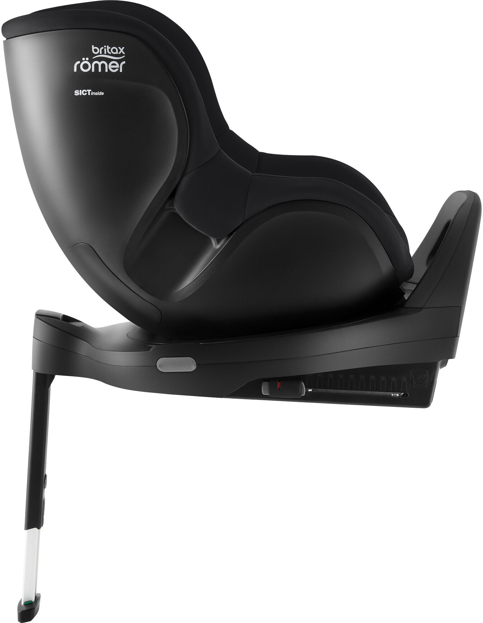 BRITAX RÖMER DUALFIX PRO M -turvaistuin, 61 cm - 105 cm, Space Black