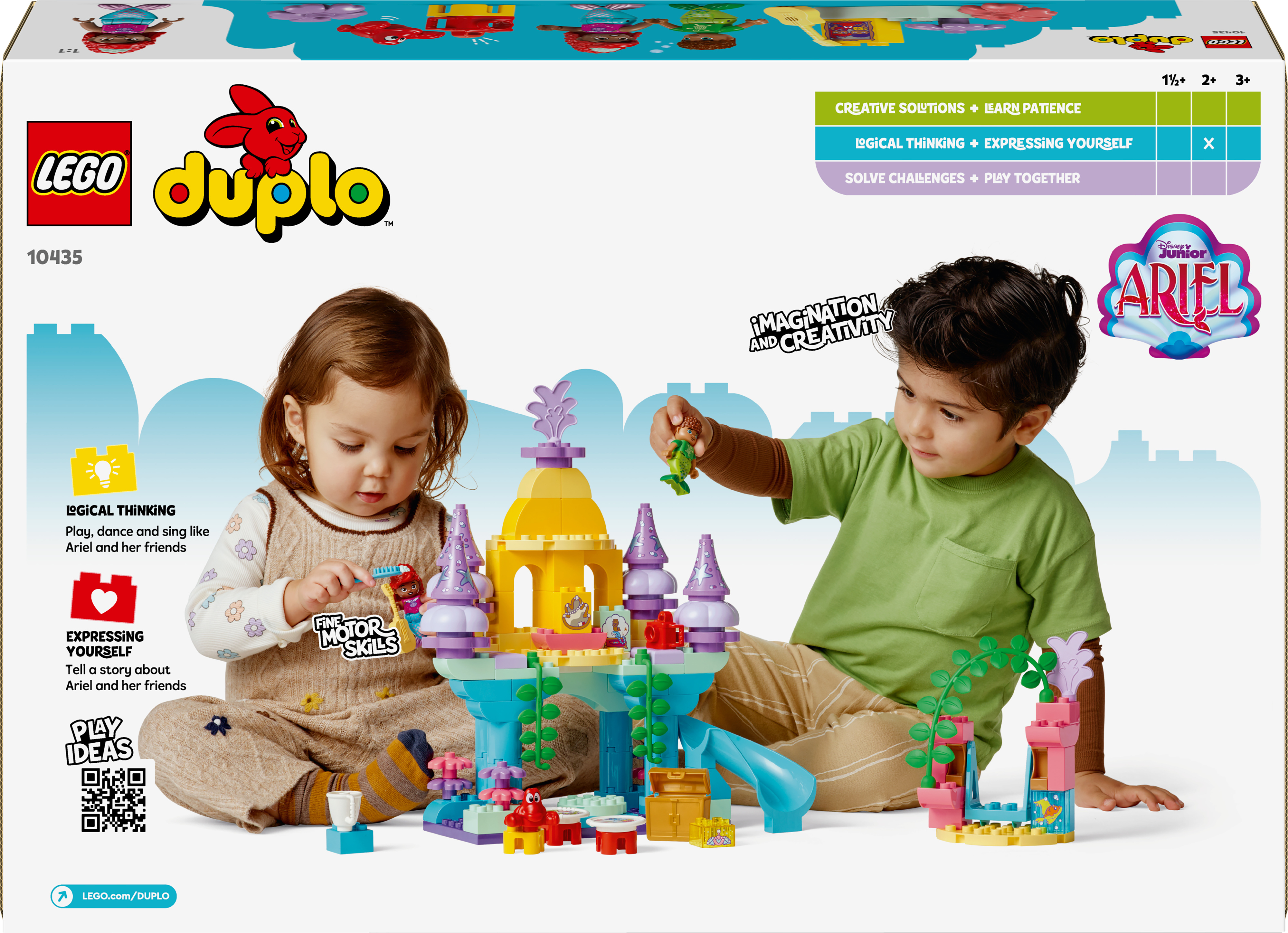 LEGO DUPLO Disney TM 10435  - Arielin vedenalainen taikalinna