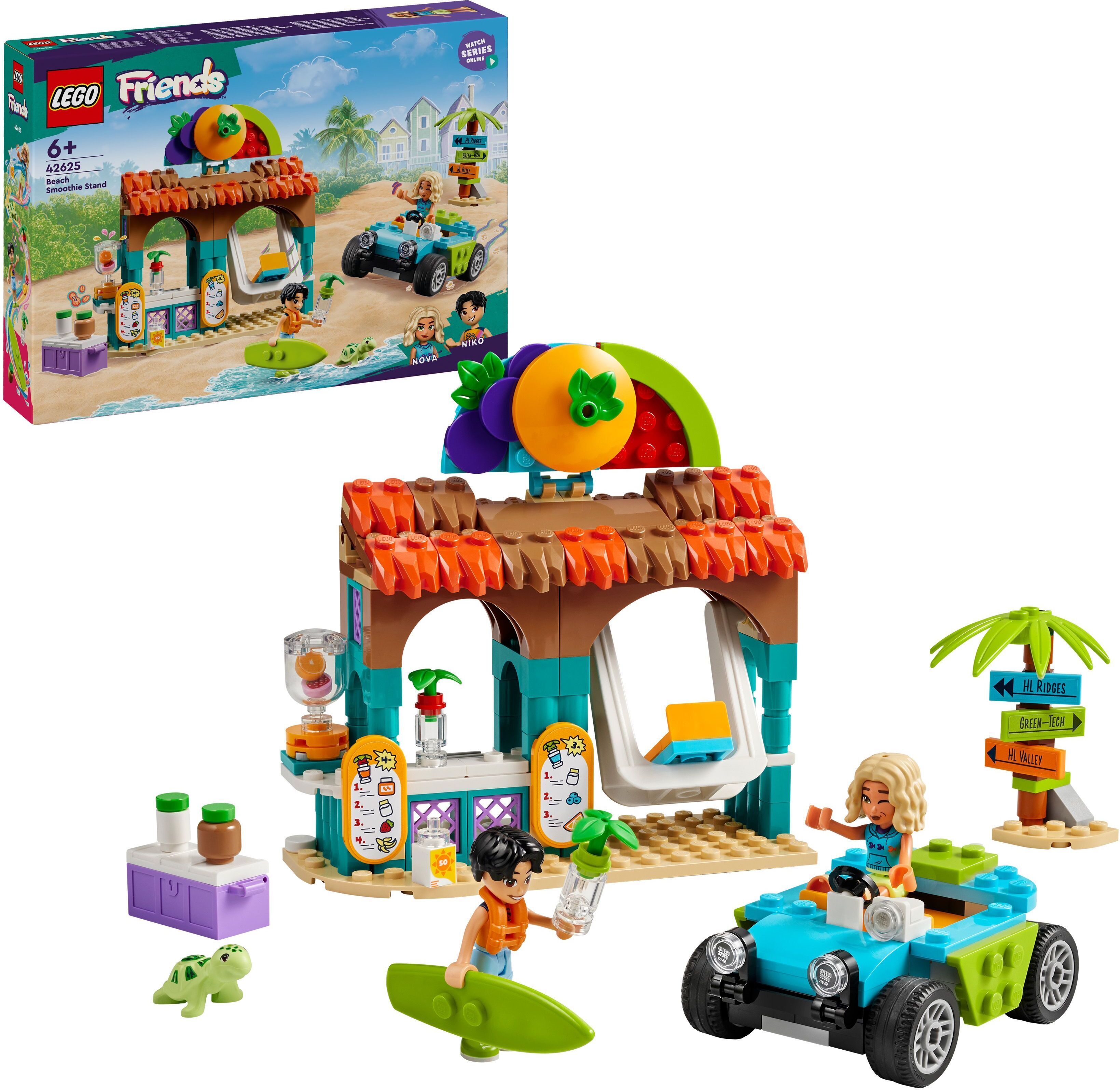 LEGO Friends 42625  - Pirtelökoju rannalla