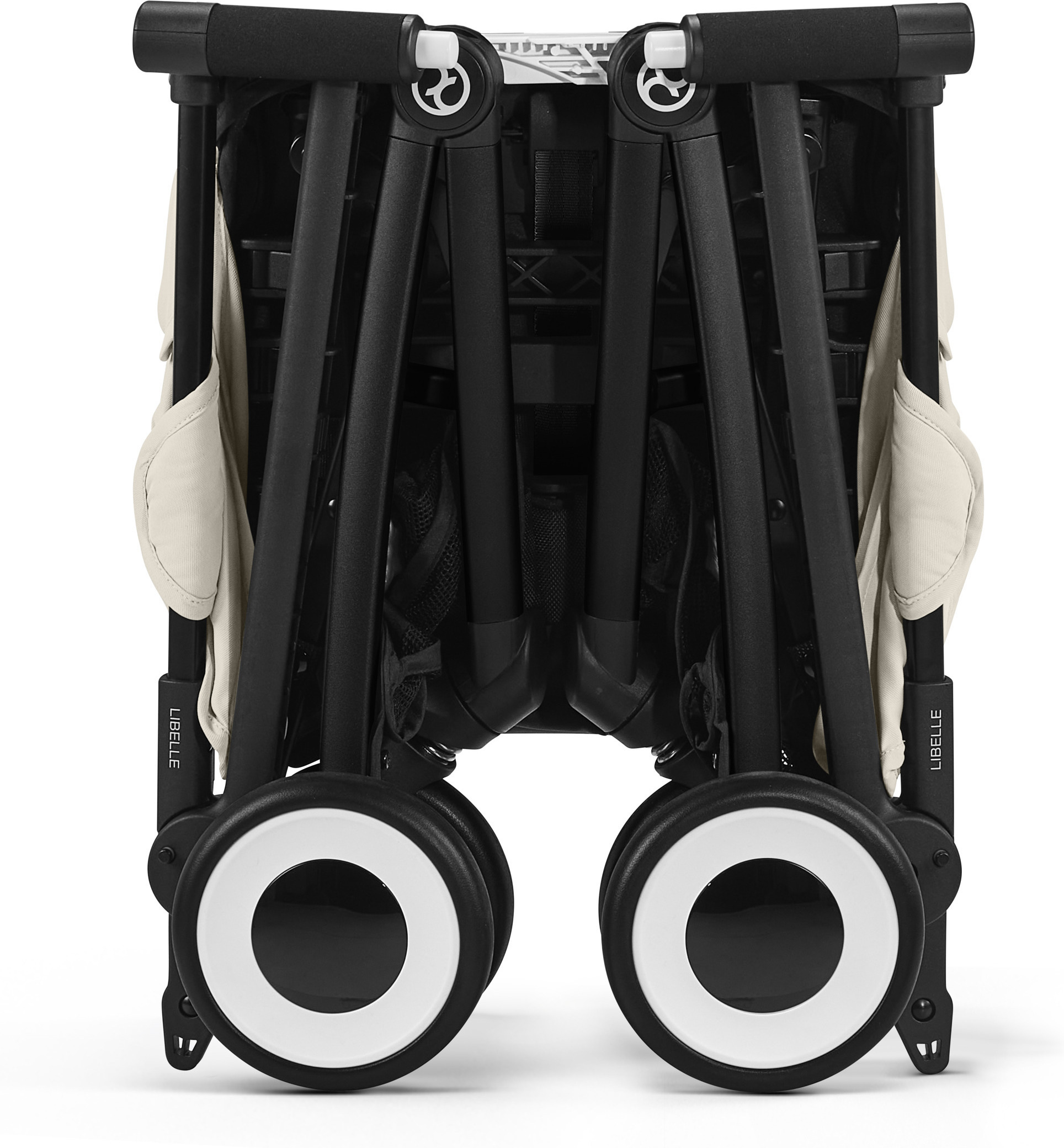 Cybex Libelle -matkarattaat, Canvas White