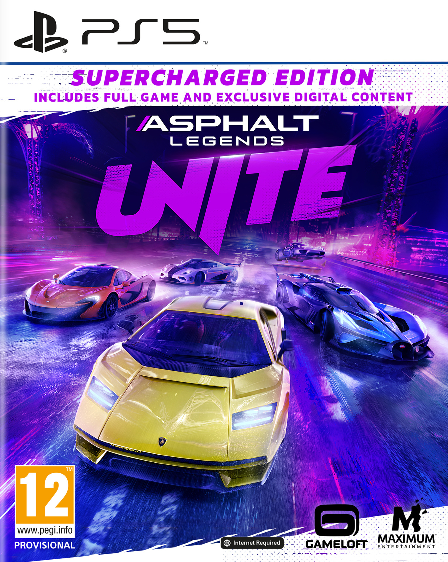 Asphalt Legends Unite – Supercharged Edition (PS5) – Verkkokauppa.com