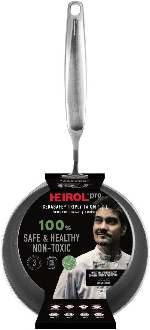 Heirol Cerasafe Triply -kasari, 16 cm/1,7 L