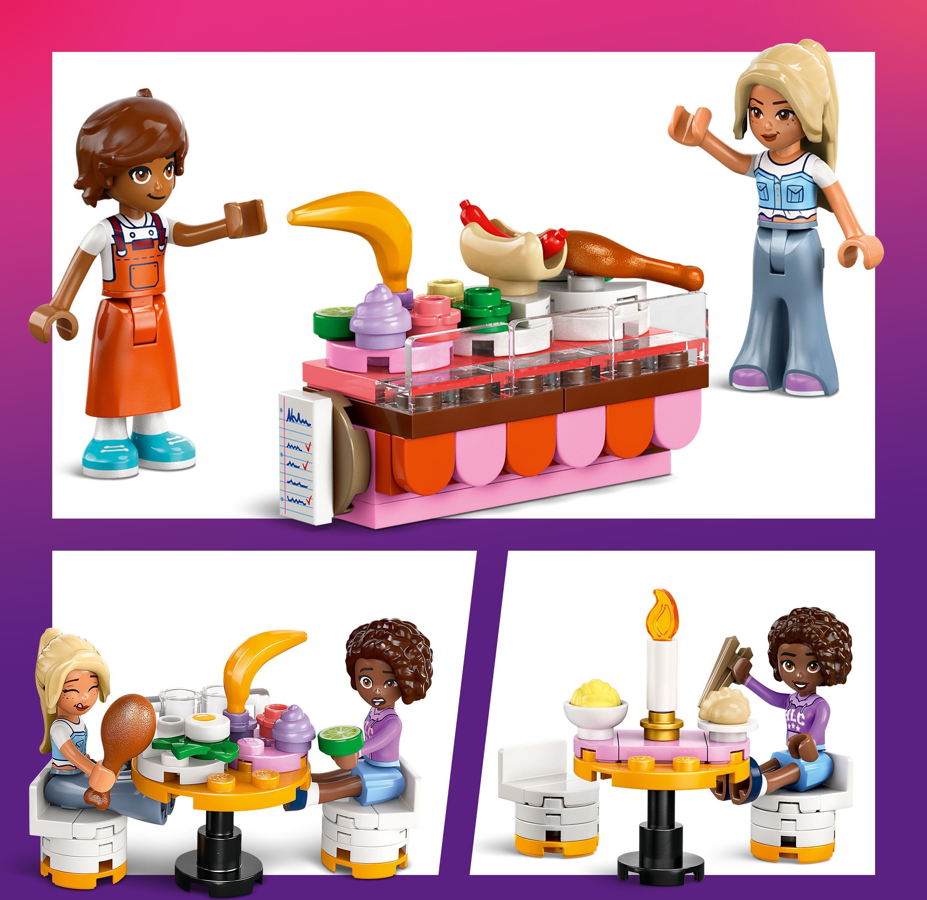 LEGO Friends 42655 – Ravintola-alan oppilaitos
