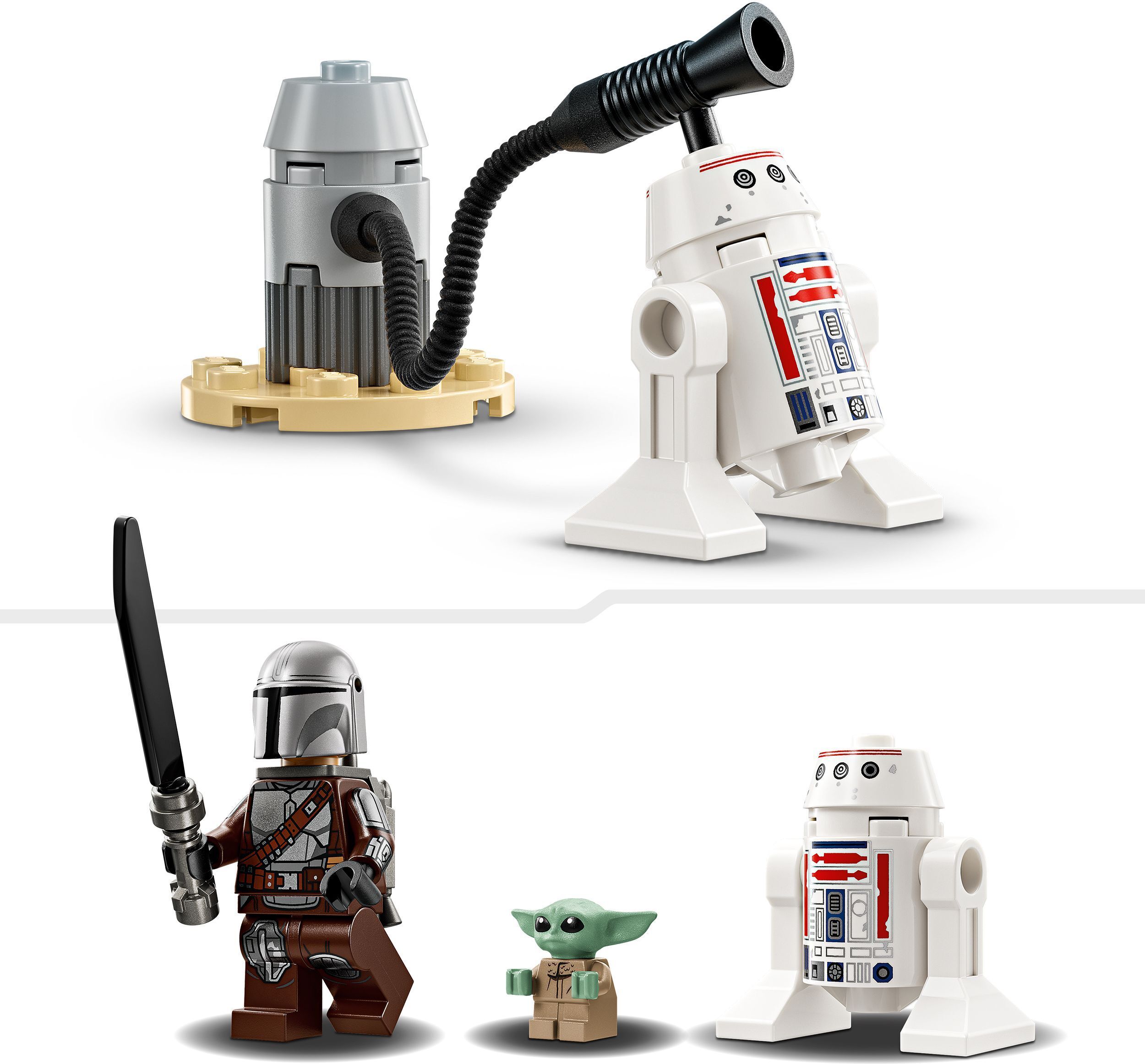 LEGO Star Wars 75410 – Mandon ja Grogun N-1-tähtihävittäjä