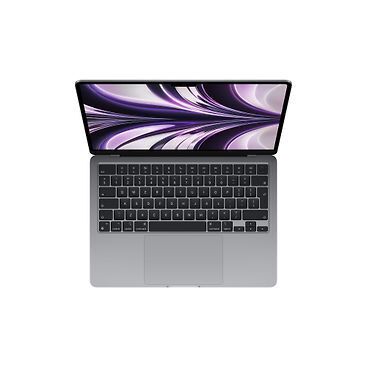 Apple MacBook Air 13" M2 16 Gt, 256 Gt 2022 -kannettava, tähtiharmaa (MC7U4)