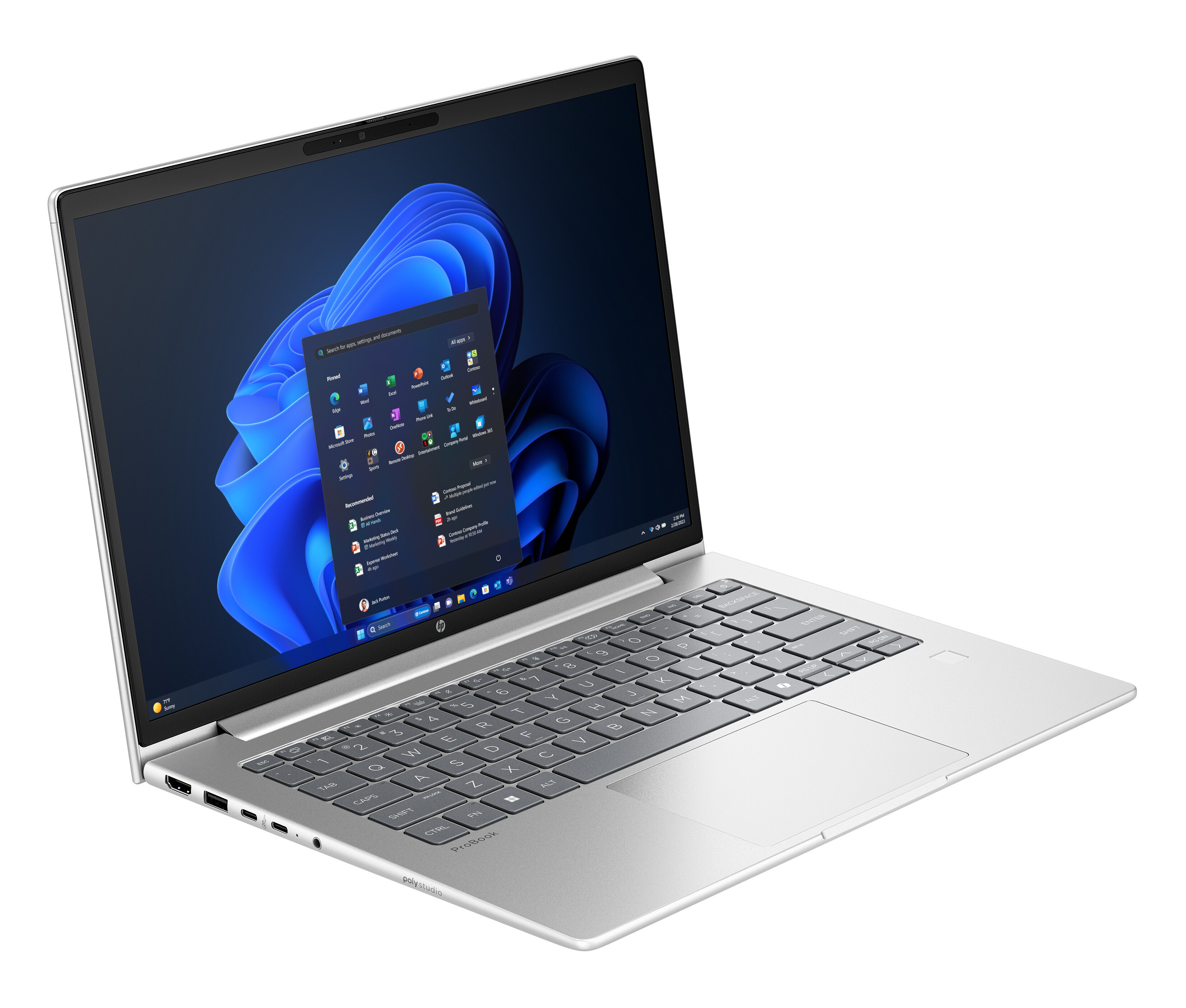 HP ZBook 8 G1i 16 kannettava tehotyöasema (B72T3ET)