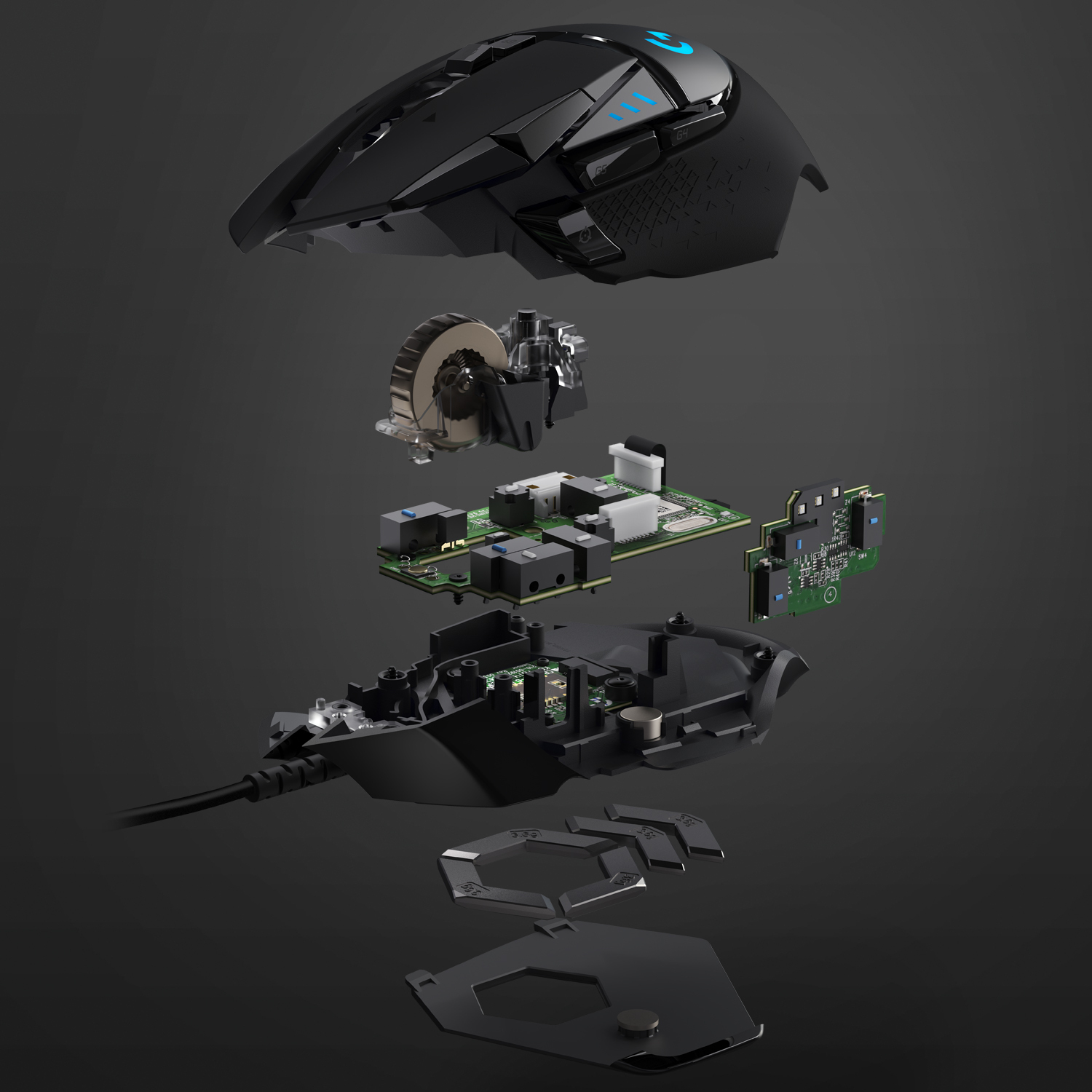 Logitech G502 HERO -pelihiiri