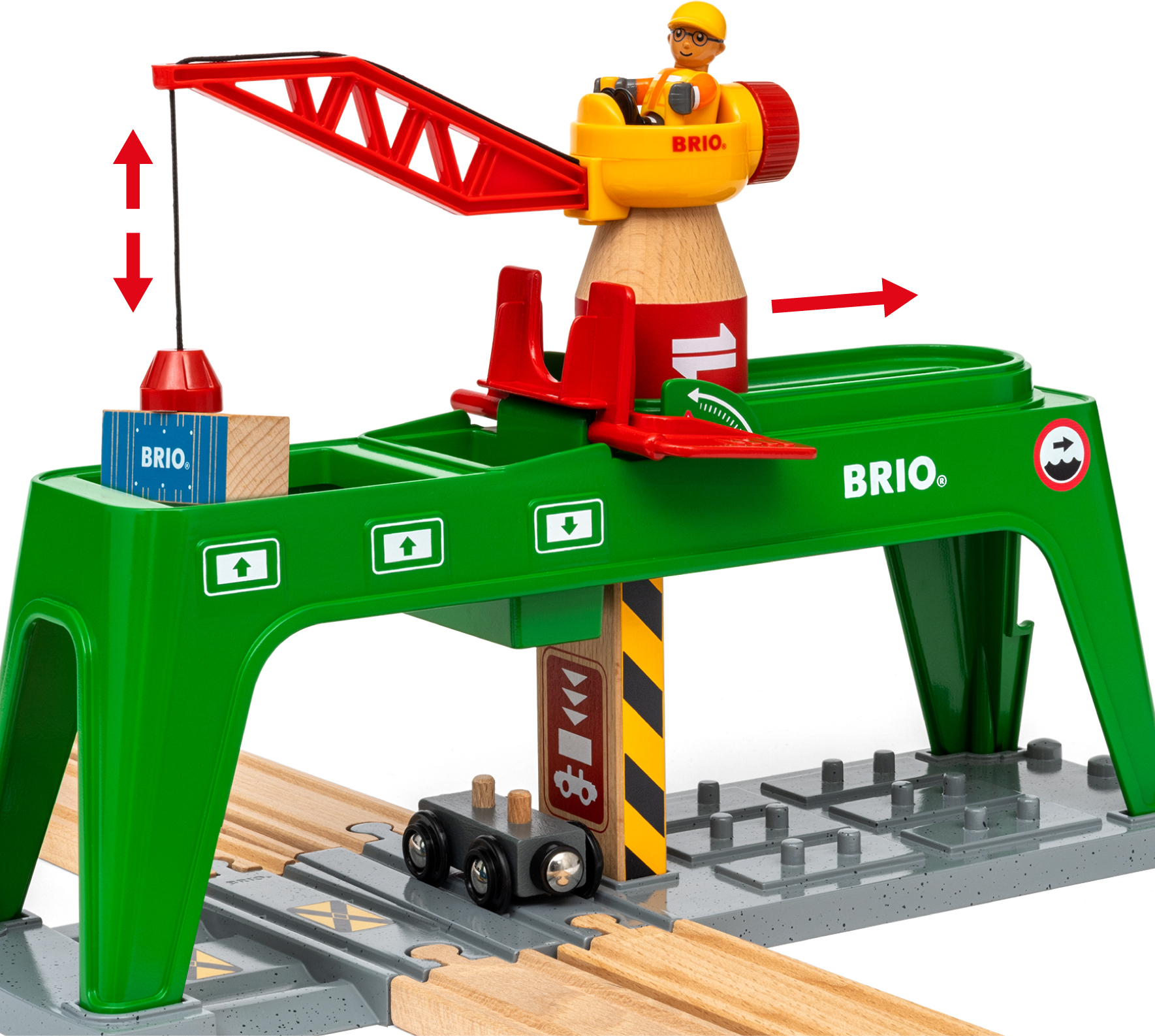 Brio World 33996 - Konttinosturi