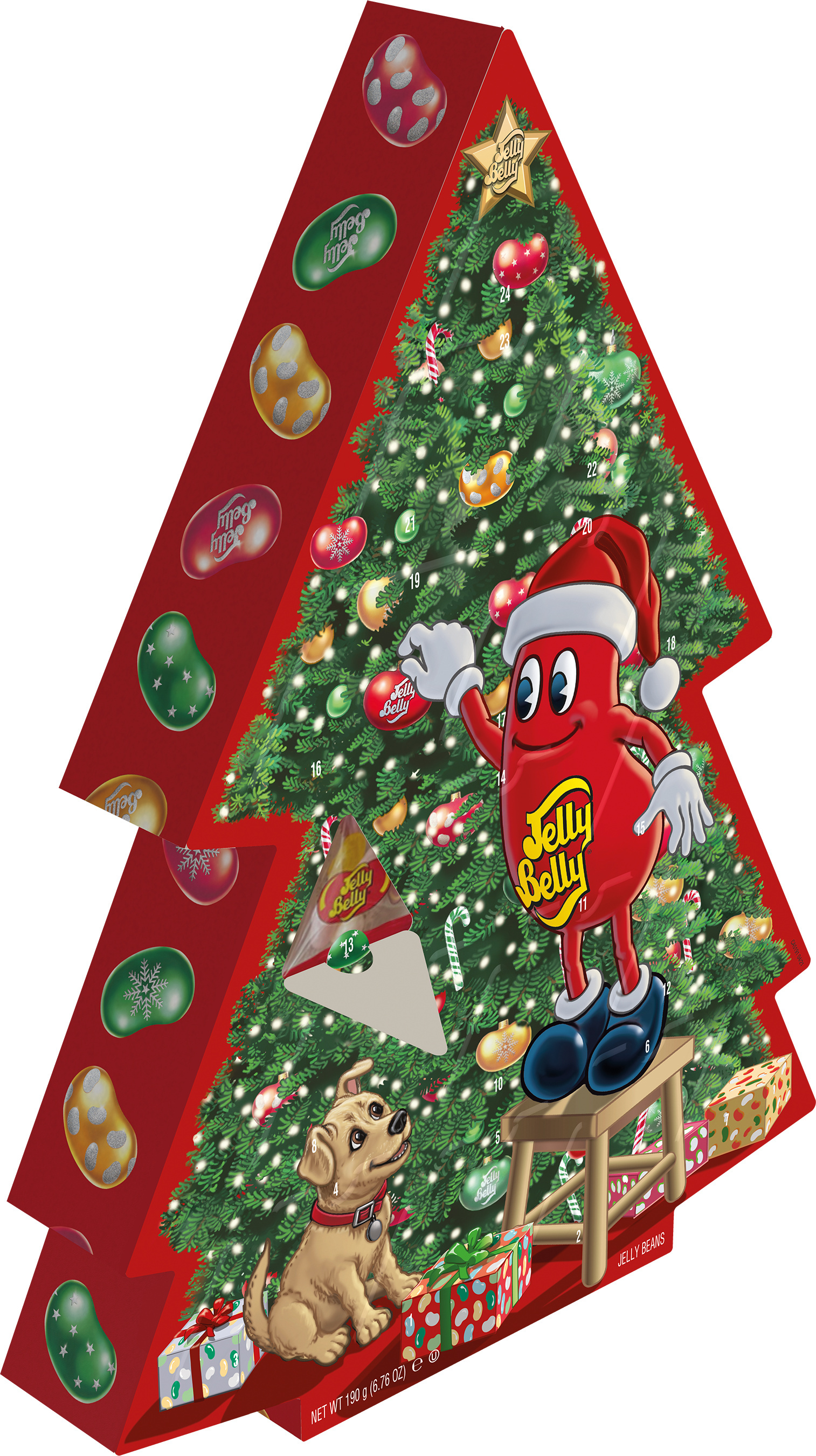Jelly Belly Advent Calendar joulukalenteri 190 G Verkkokauppa