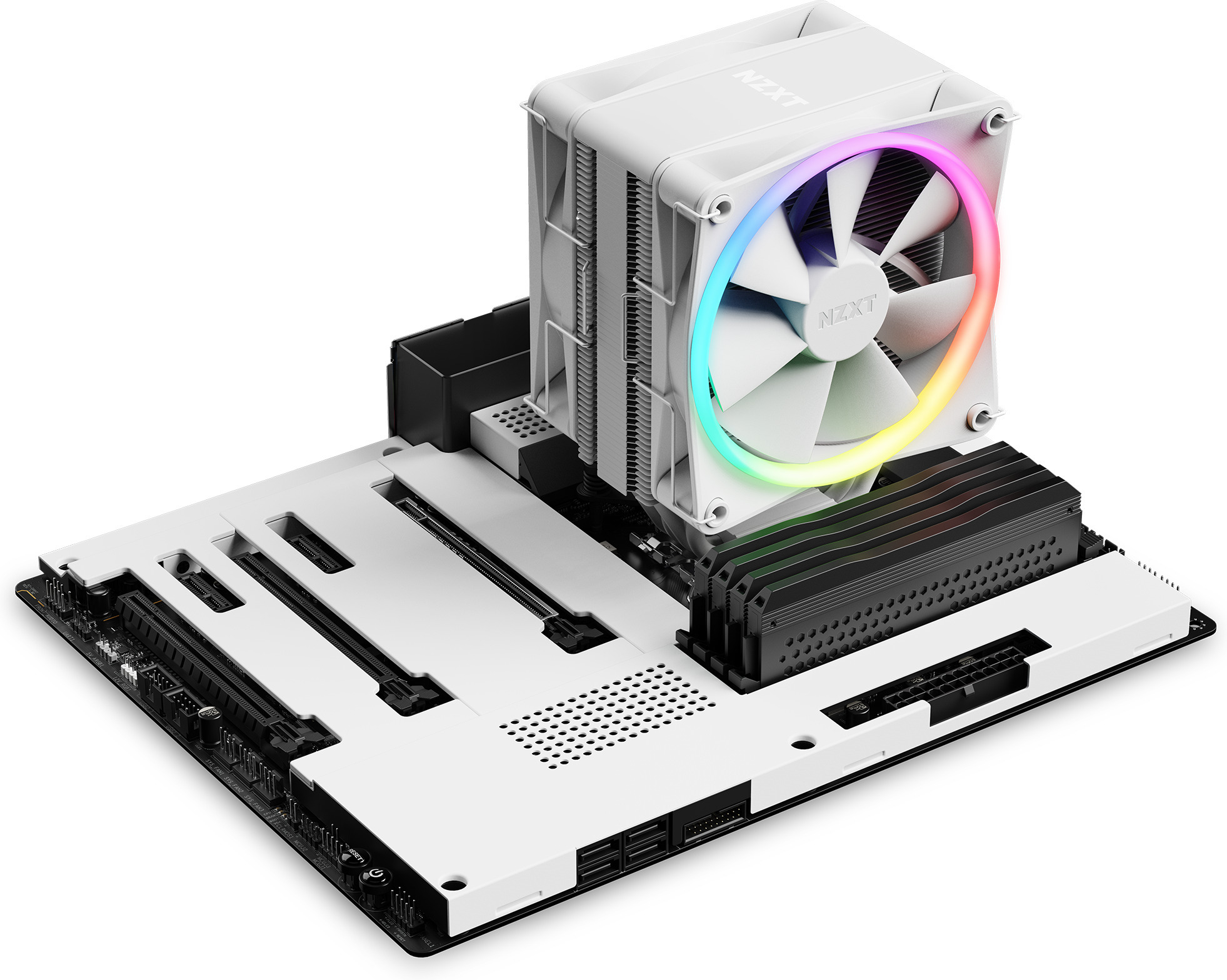 NZXT T120 RGB -prosessorijäähdytin, musta