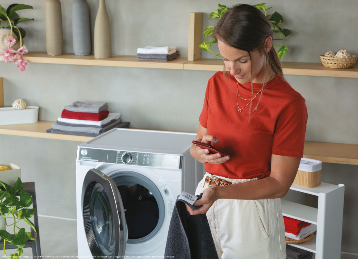 Hoover H-Wash 550 H5WPB411AMBC/1-S pyykinpesukone