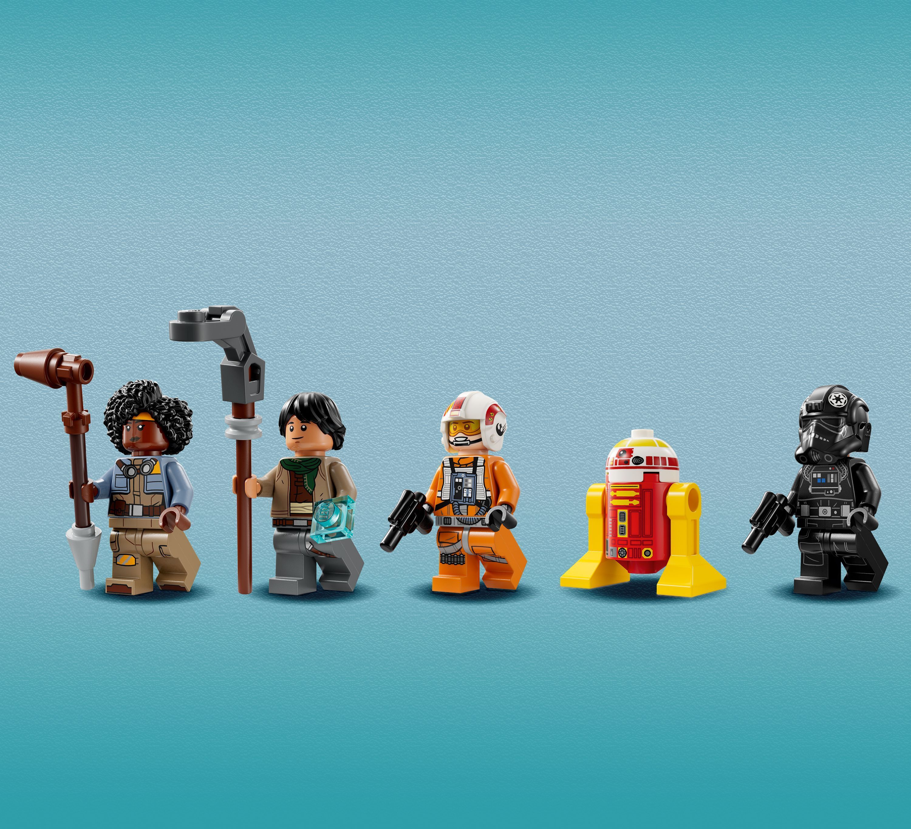 LEGO Star Wars 75393 - TIE-hävittäjä ja X-Wing – yhdistelmämalli