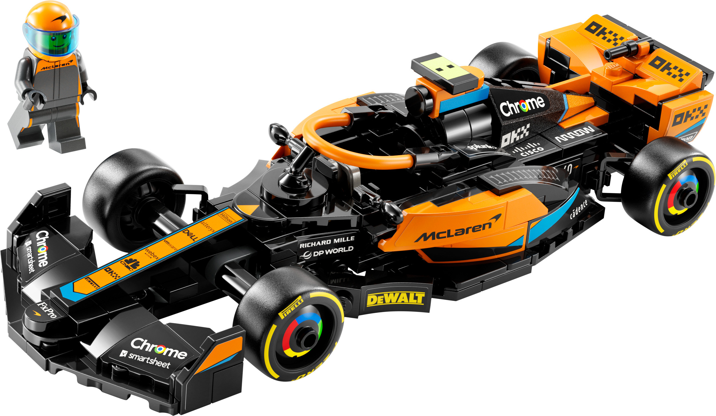 LEGO Speed Champions 76919  - McLaren Formula 1 ‑kilpa-auto