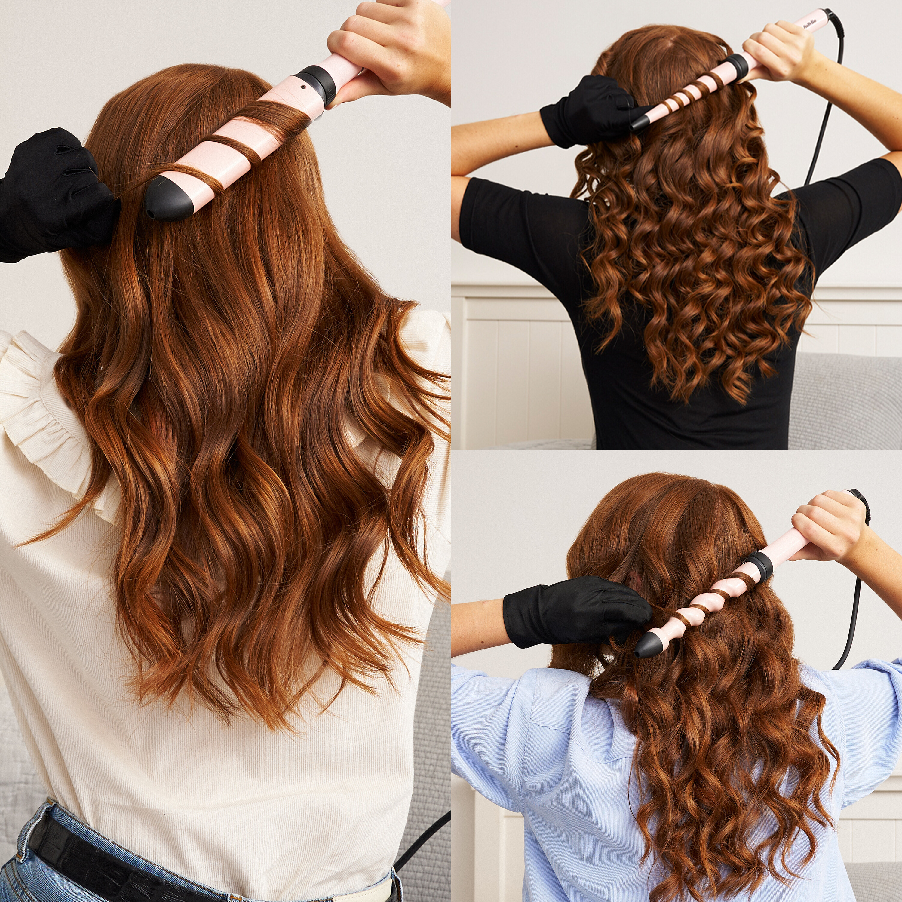 Babyliss MS750E Curl & Wave Trio kiharrin