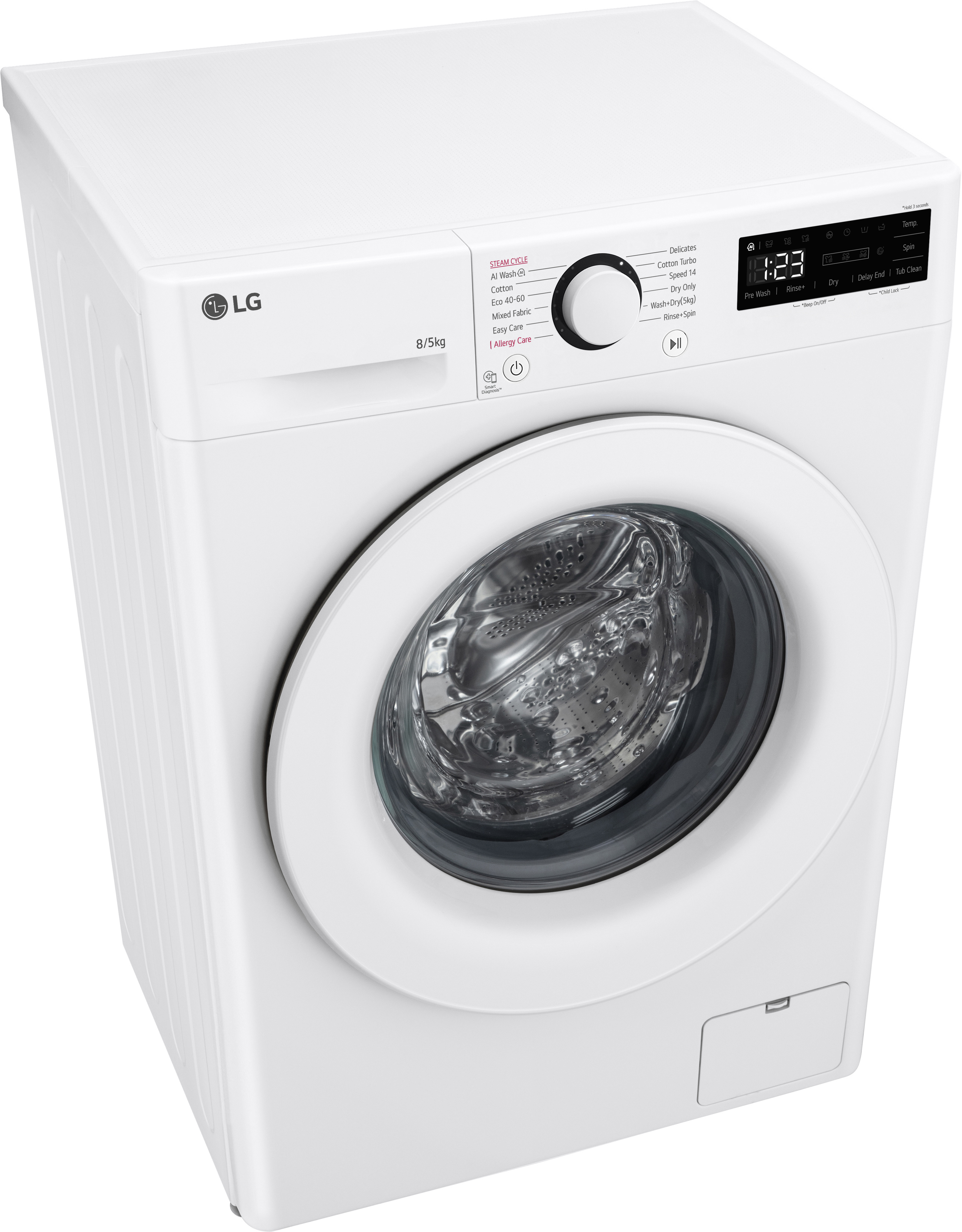 LG F2DV707S2W1 kuivaava pesukone