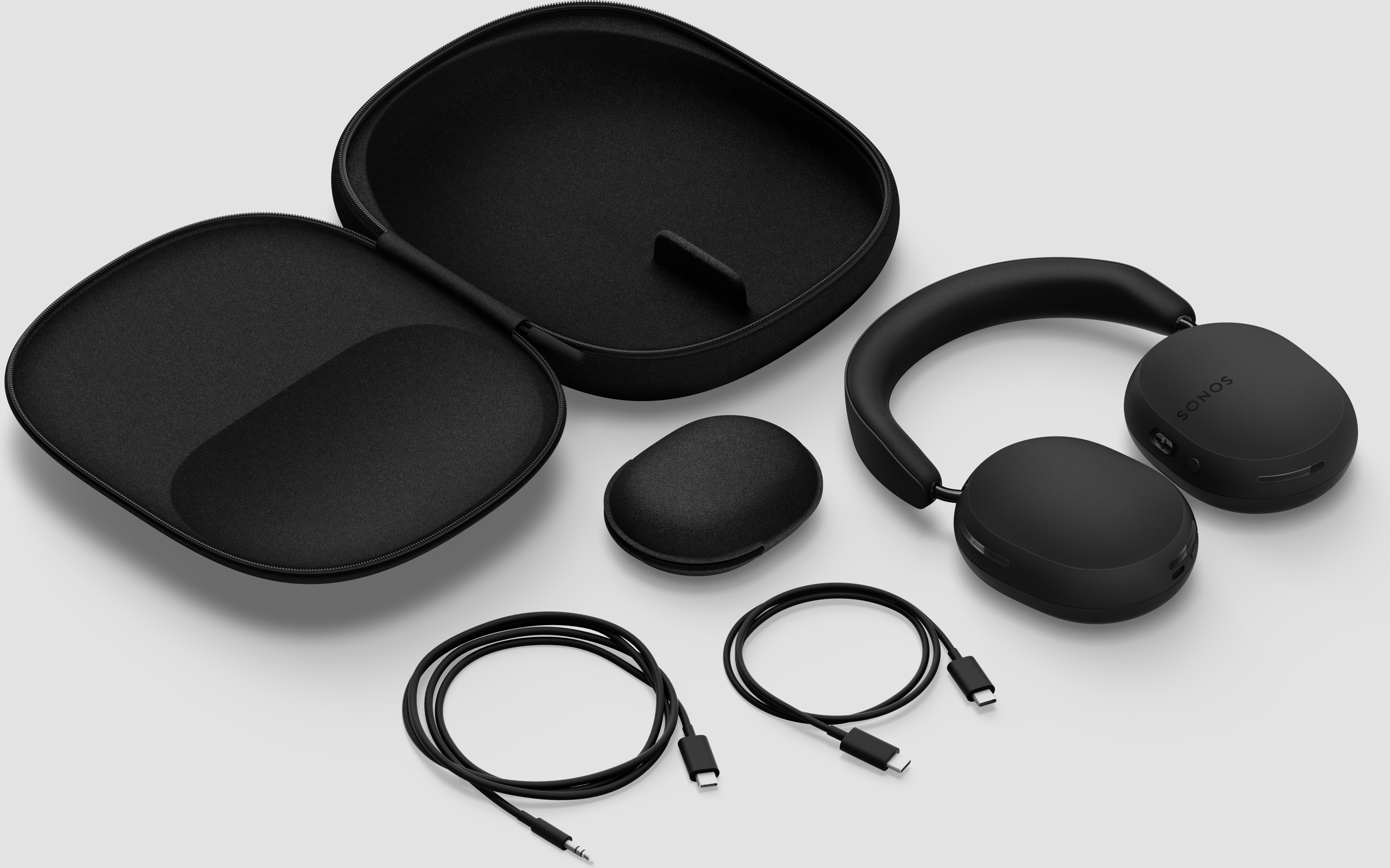 Sonos Ace vastamelukuulokkeet, musta