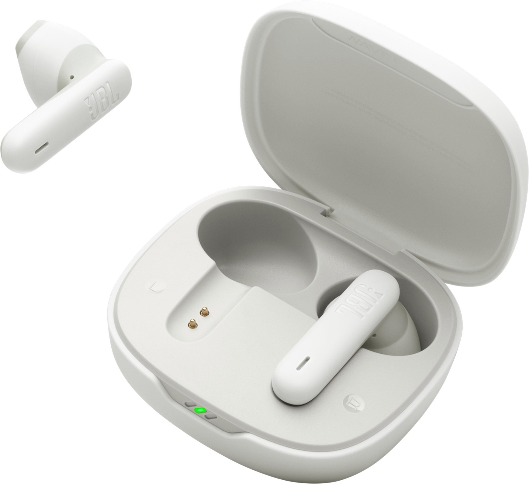 JBL Wave Flex 2 nappikuulokkeet, valkoinen