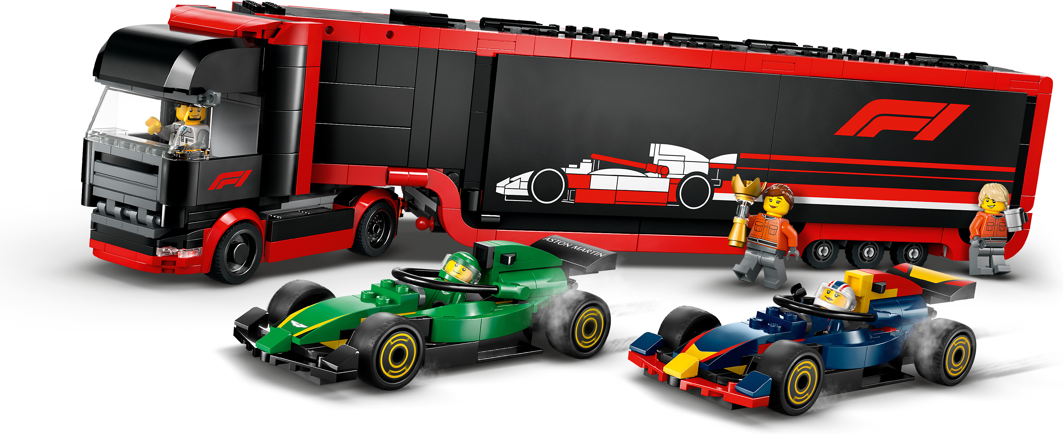 LEGO City 60445 – F1-rekka ja F1-autot RB20 ja AMR24
