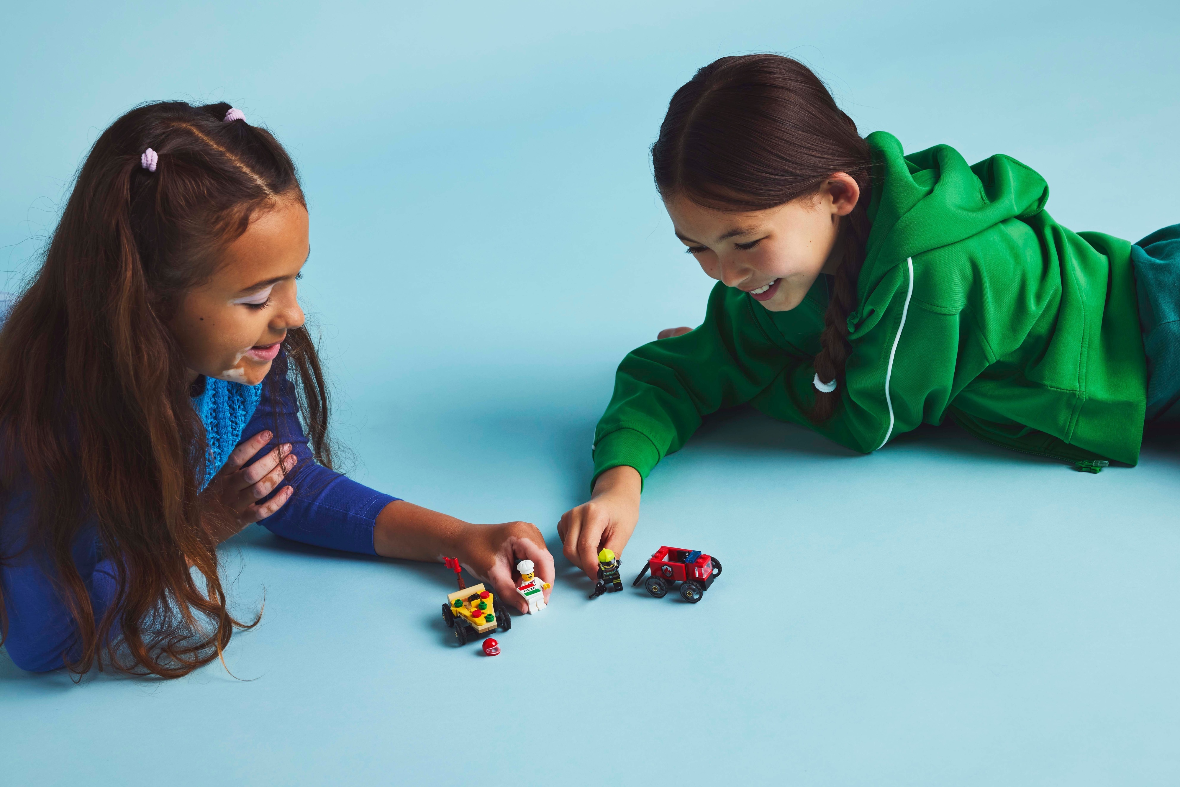 LEGO City 60458 – Pizza-auto vastaan paloauto – kilpa-autopakkaus