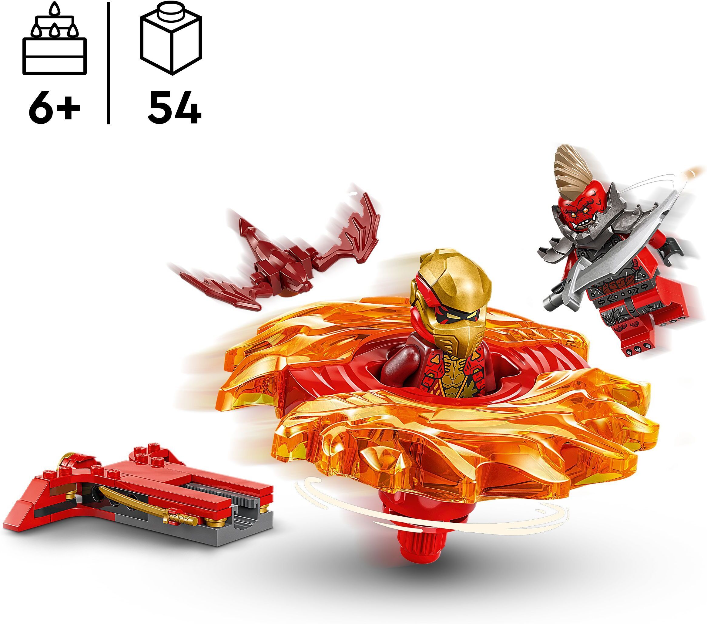 LEGO Ninjago 71823 – Kain Spinjitzu-lohikäärmespinneri