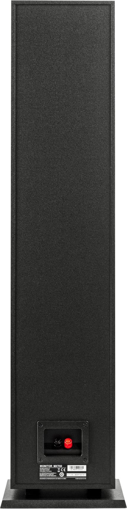 Polk Audio Monitor XT60 -lattiakaiutin, musta, 1 kpl