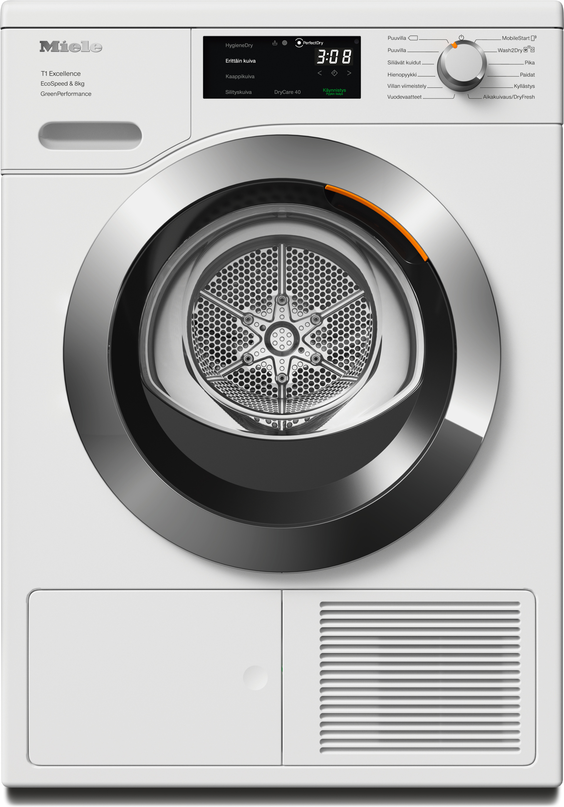 Miele TEF 765 WP kuivausrumpu